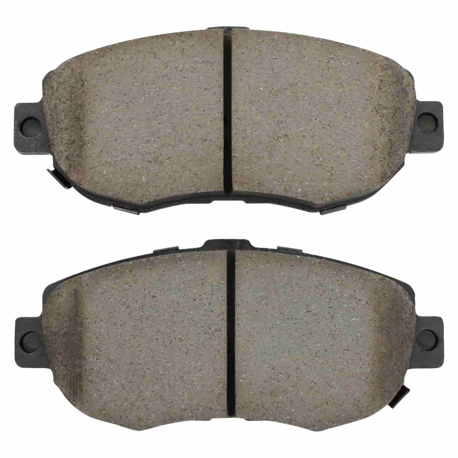 Front View of Front Disc Brake Pad Set MPA 1001-0619C