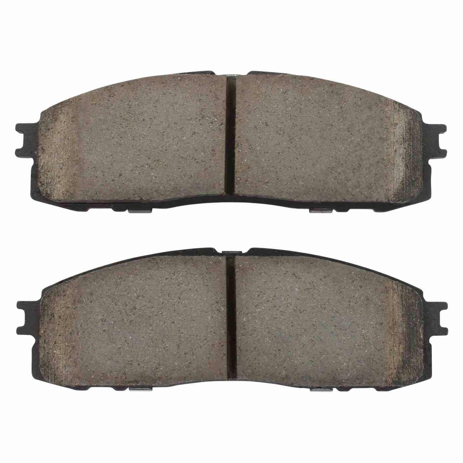 Front View of Rear Disc Brake Pad Set MPA 1001-0622C