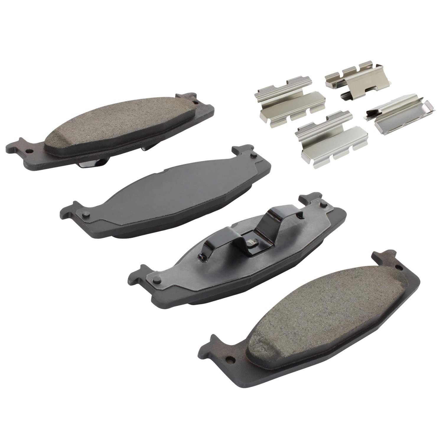 Angle View of Front Disc Brake Pad Set MPA 1001-0632C