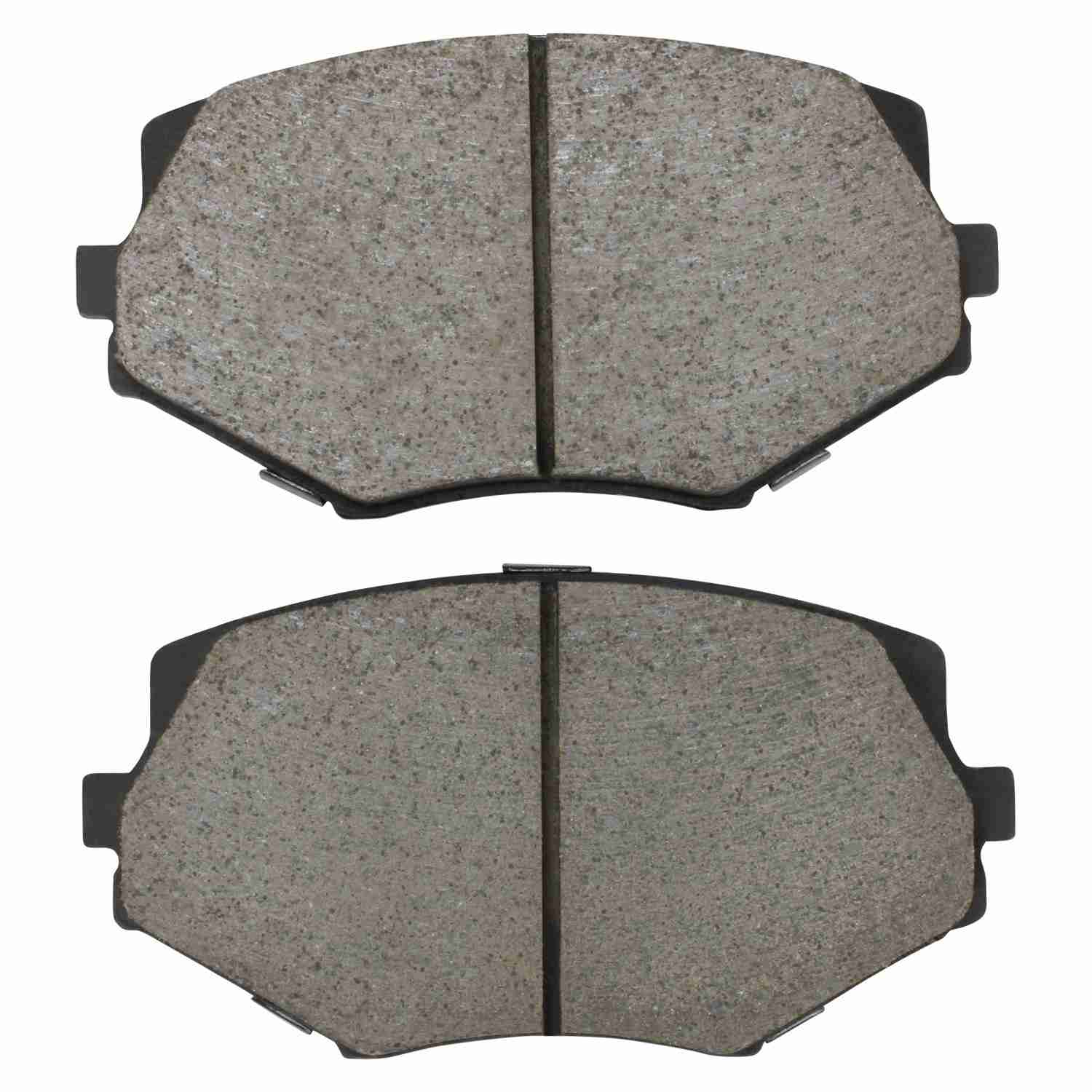 Front View of Front Disc Brake Pad Set MPA 1001-0635C