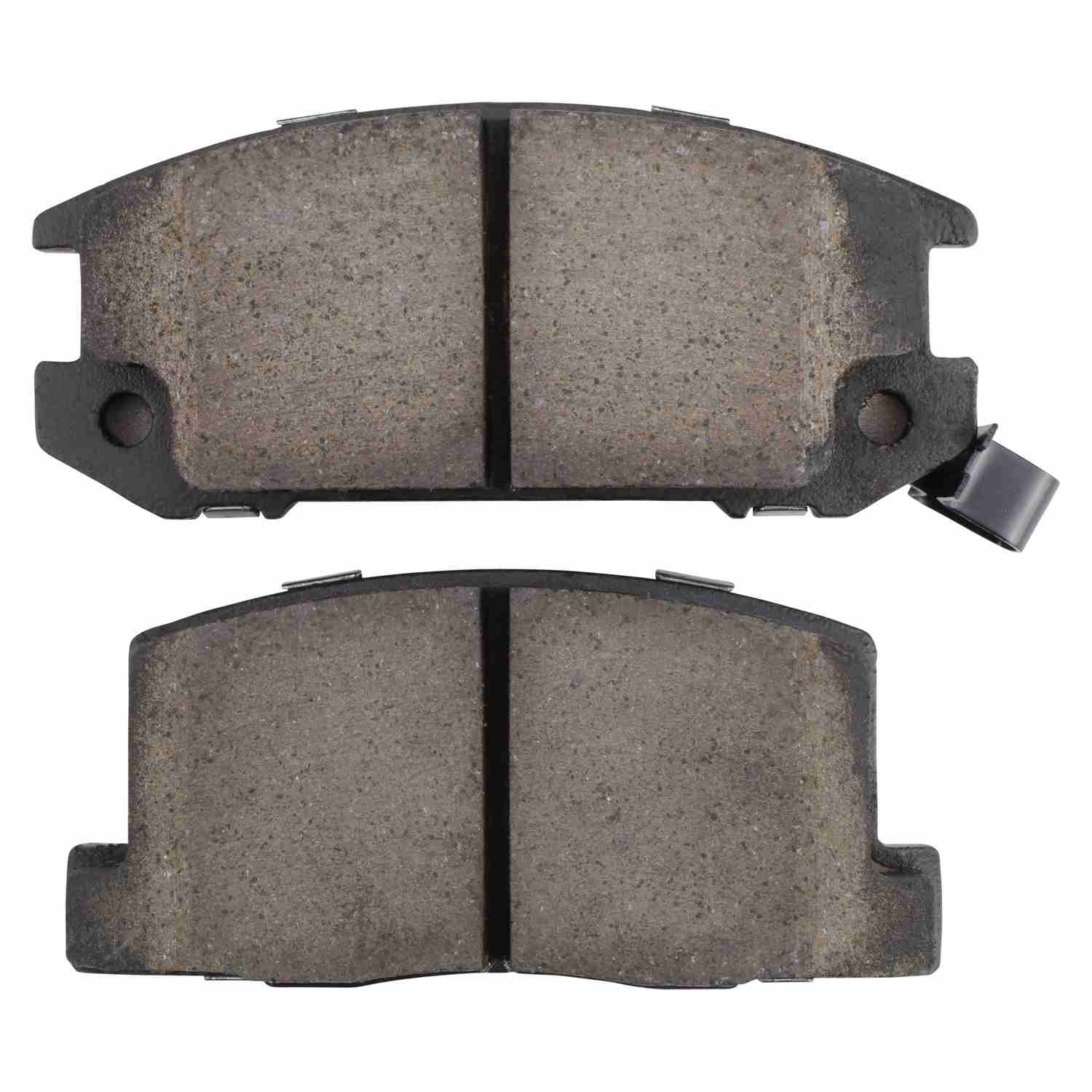 Front View of Rear Disc Brake Pad Set MPA 1001-0657C