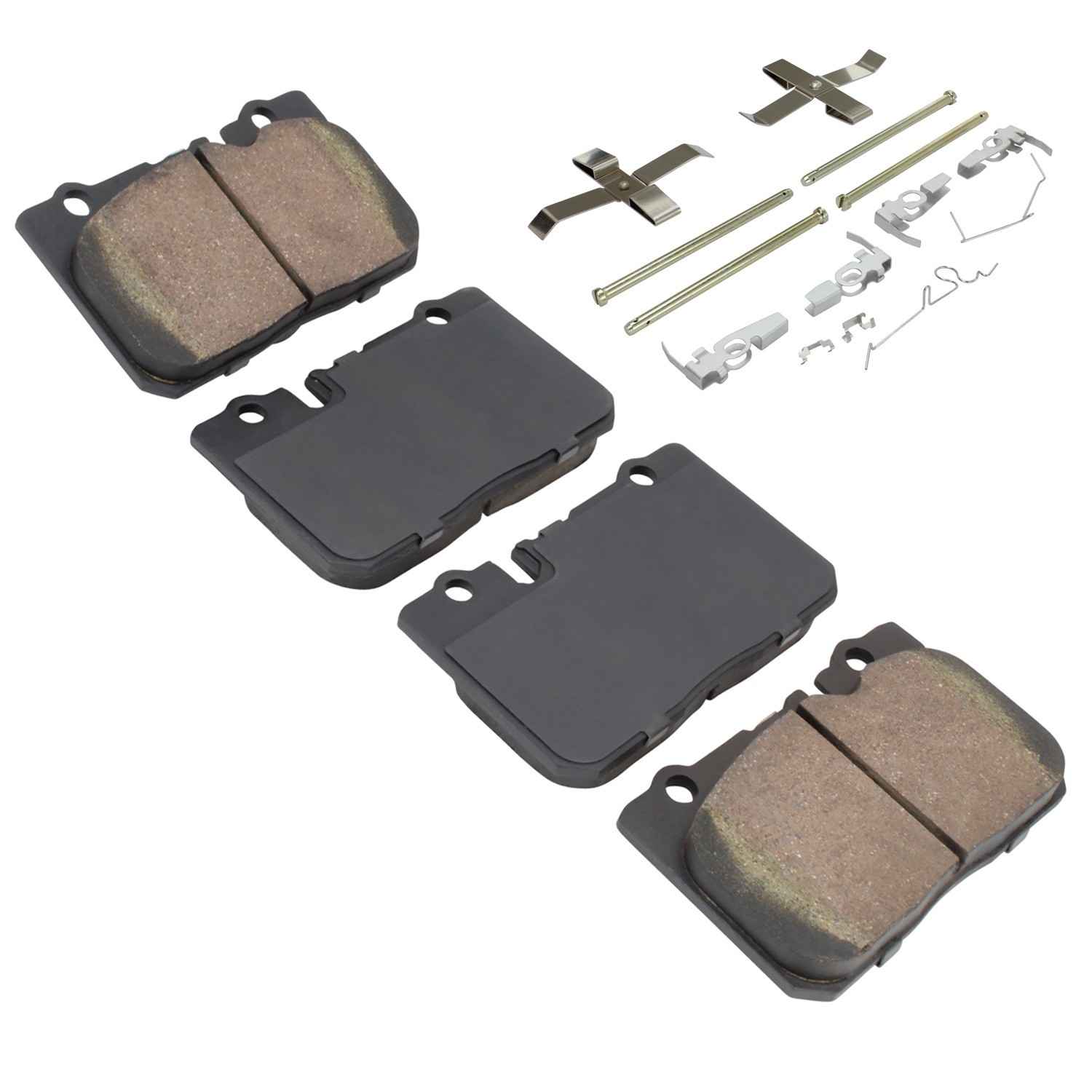 Angle View of Front Disc Brake Pad Set MPA 1001-0665C