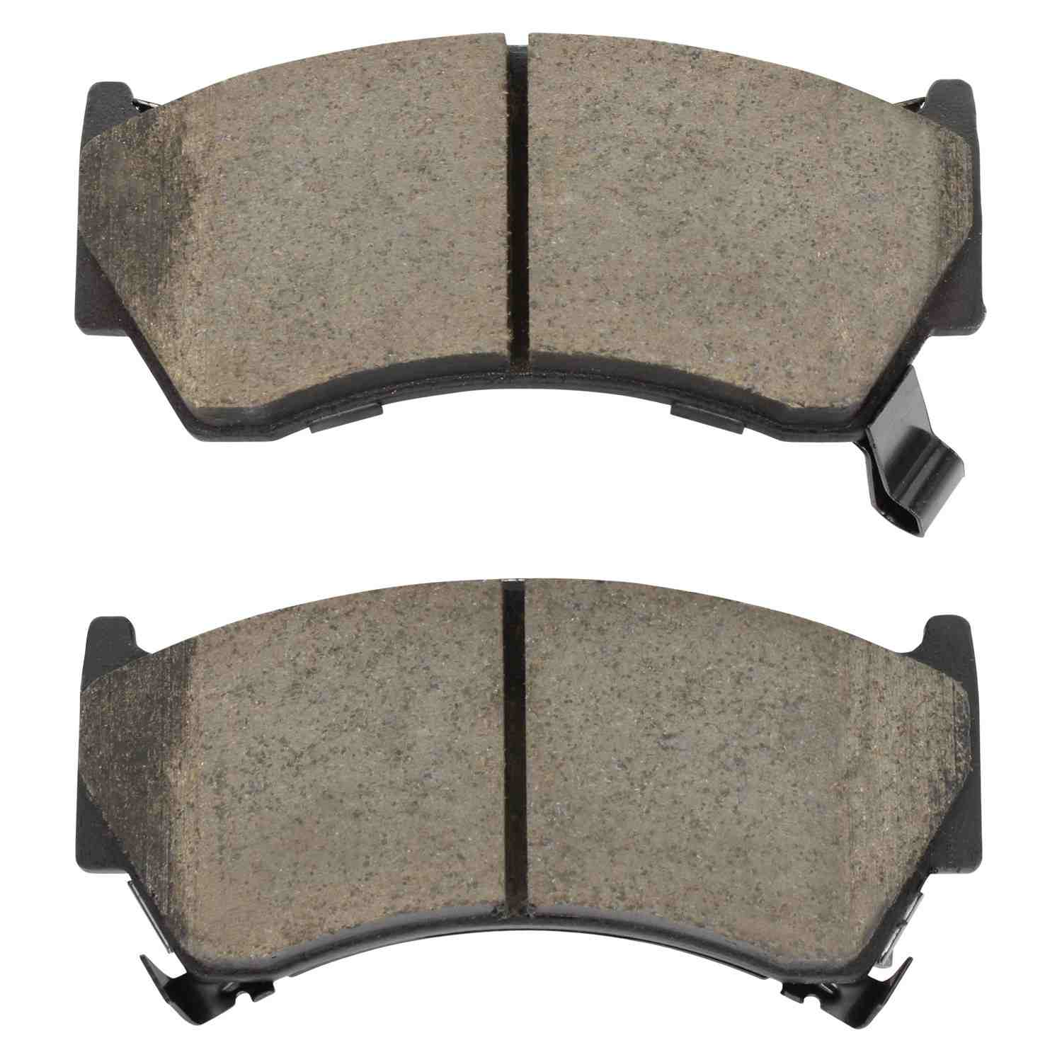 Front View of Front Disc Brake Pad Set MPA 1001-0668C