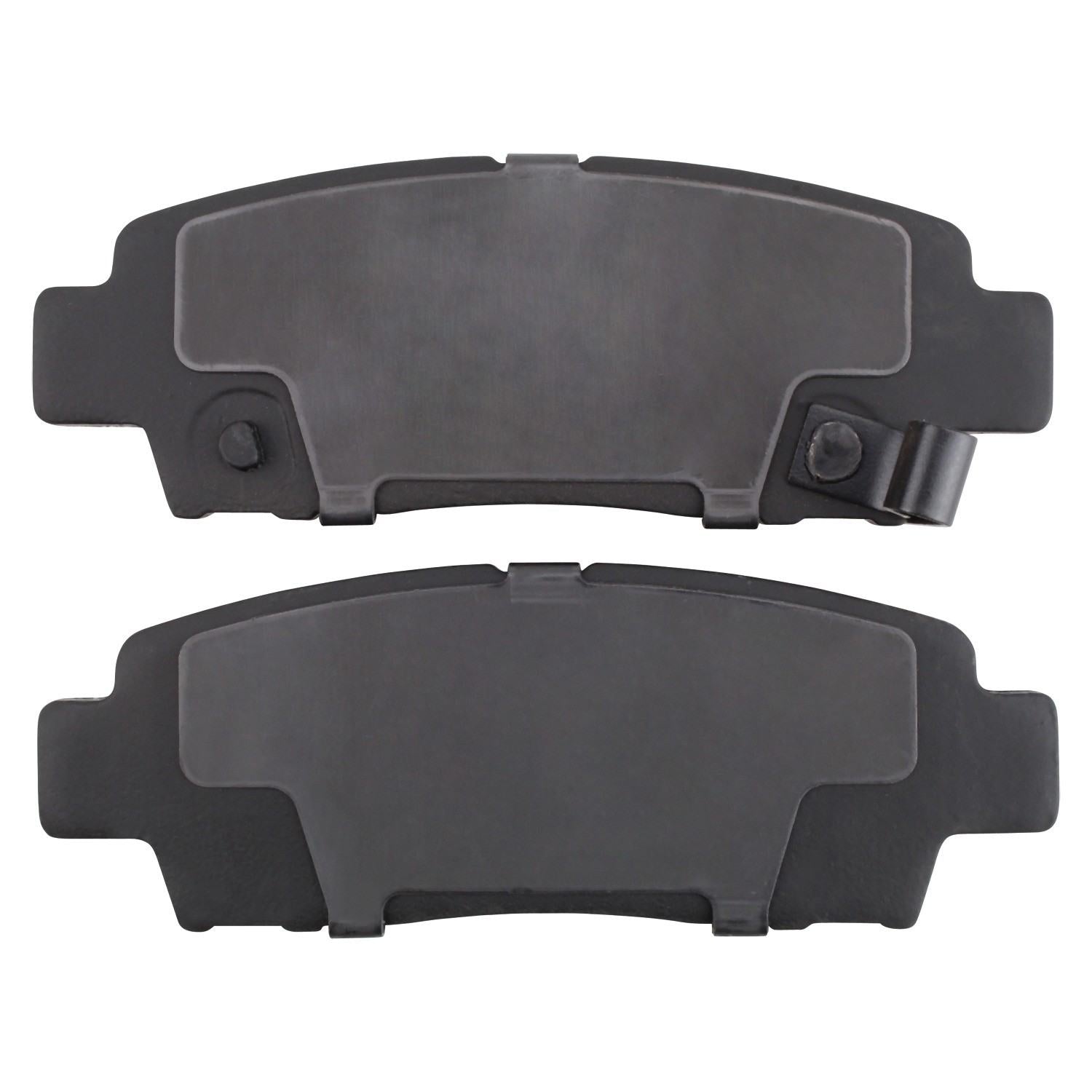 Back View of Rear Disc Brake Pad Set MPA 1001-0672C