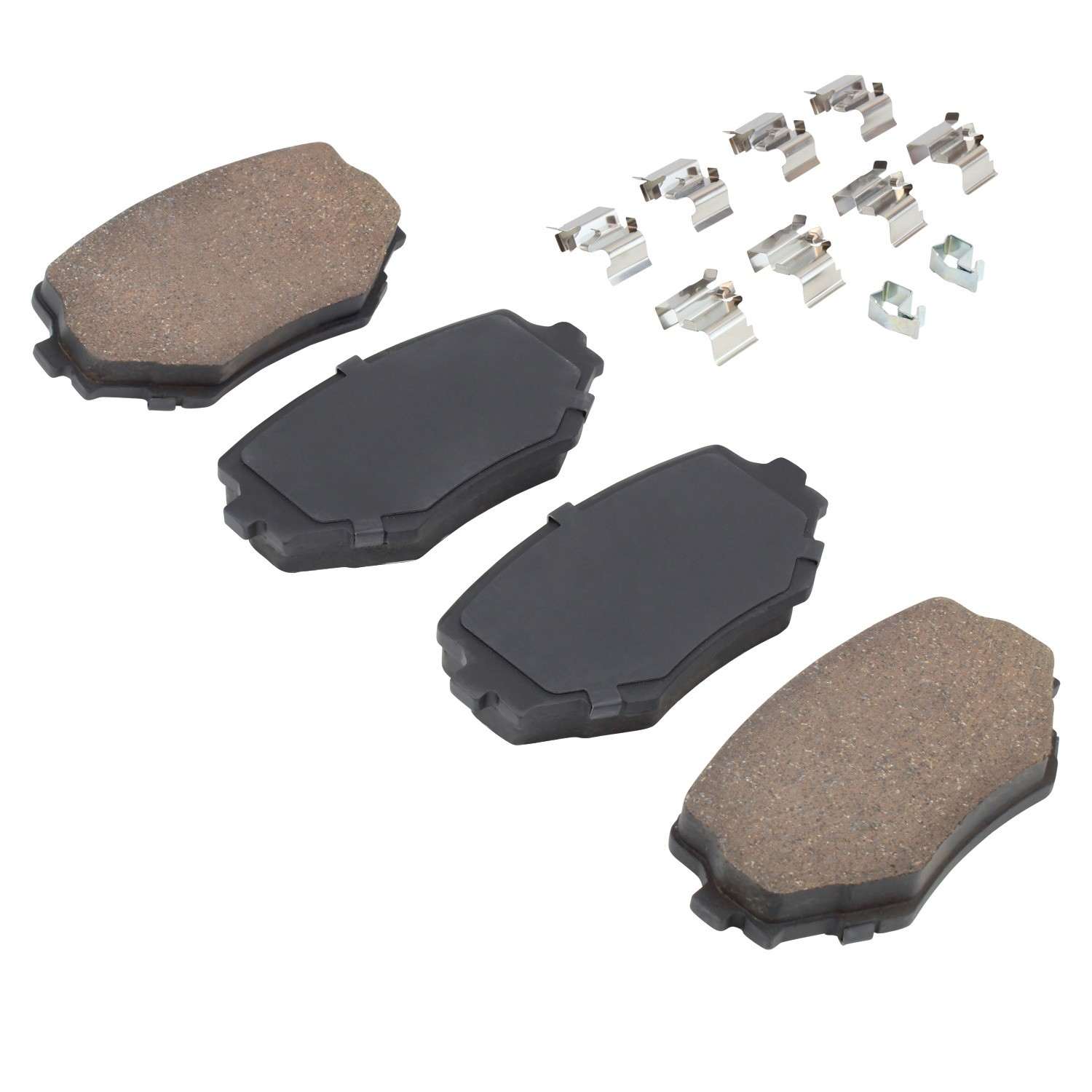 Angle View of Front Disc Brake Pad Set MPA 1001-0680C