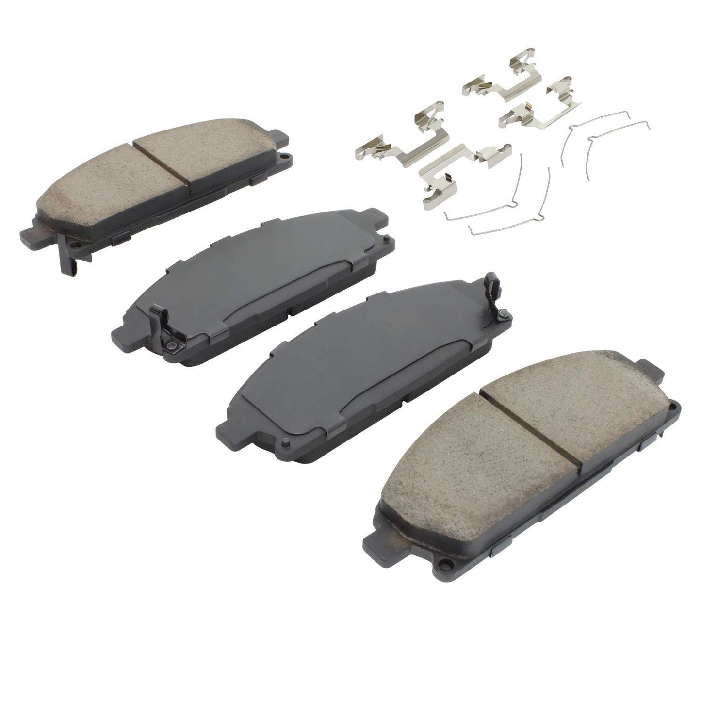 Angle View of Front Disc Brake Pad Set MPA 1001-0691AC