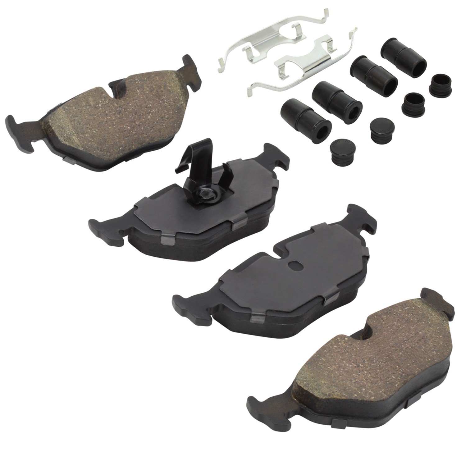 Angle View of Rear Disc Brake Pad Set MPA 1001-0692AC