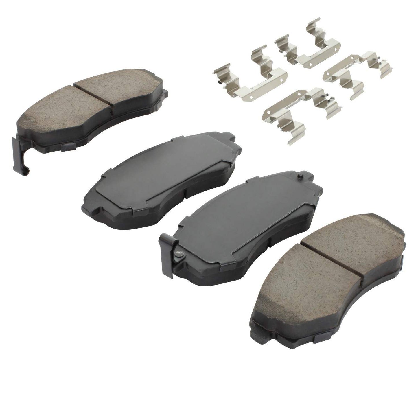 Angle View of Front Disc Brake Pad Set MPA 1001-0700C