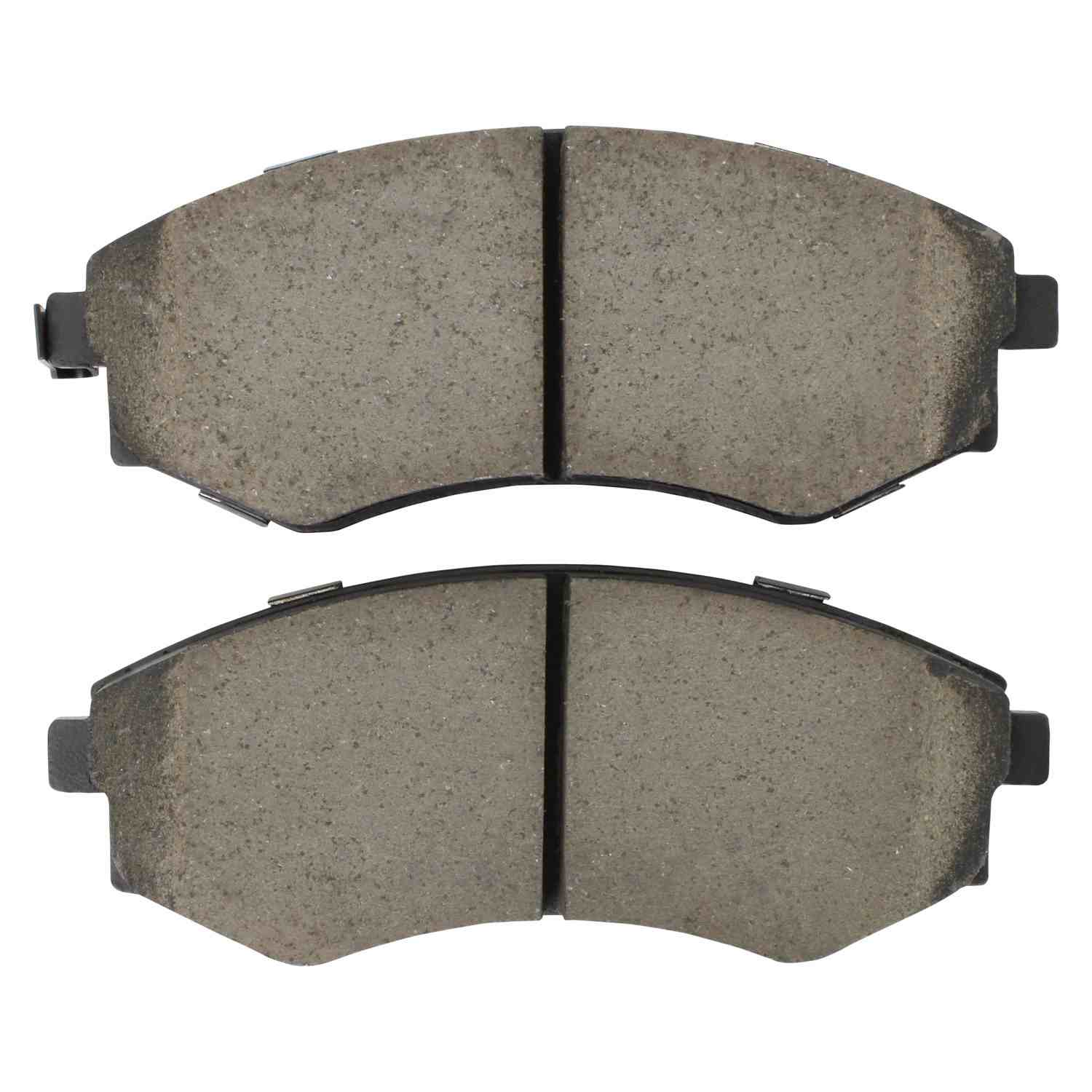 Front View of Front Disc Brake Pad Set MPA 1001-0700C