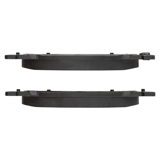 Top View of Rear Disc Brake Pad Set MPA 1001-0702AC