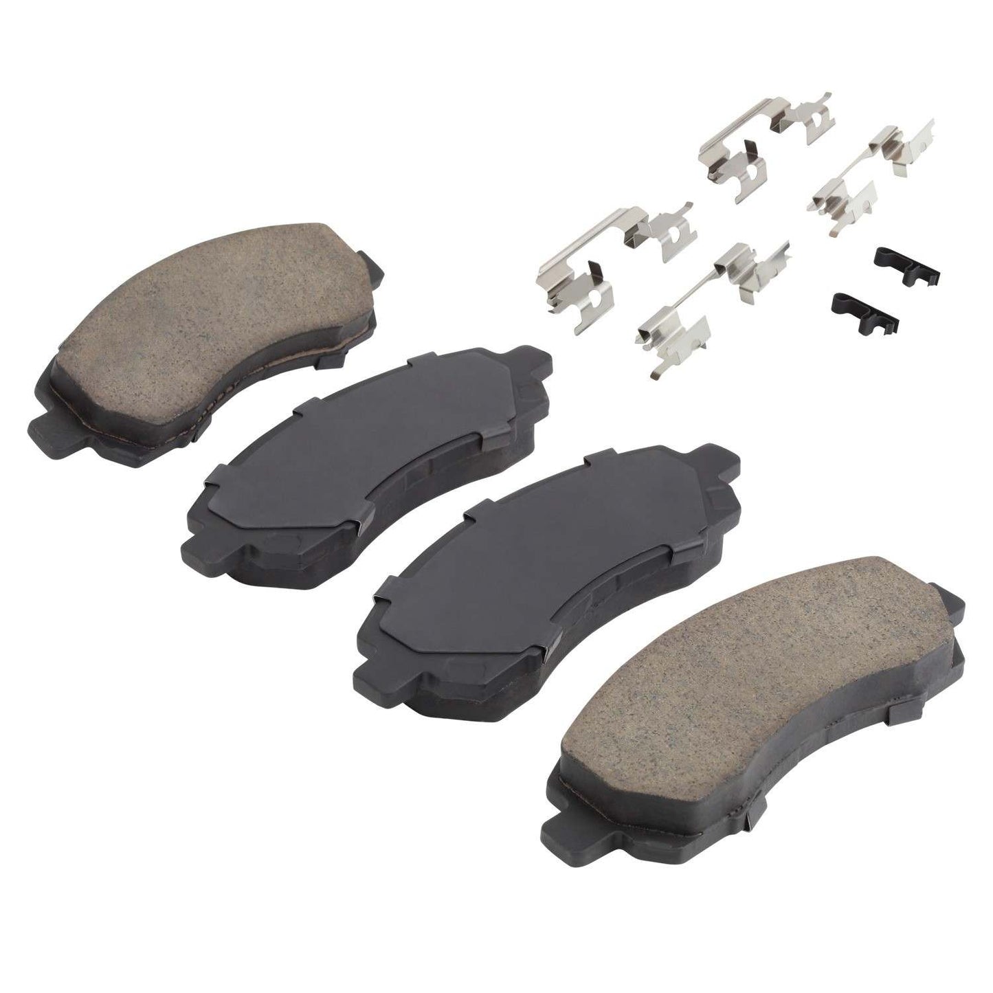 Angle View of Front Disc Brake Pad Set MPA 1001-0722C