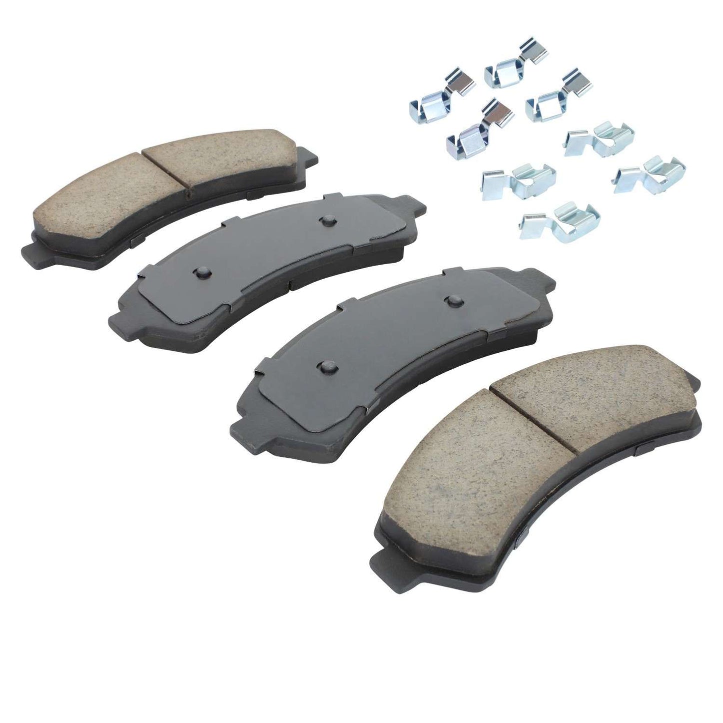 Angle View of Front Disc Brake Pad Set MPA 1001-0726C