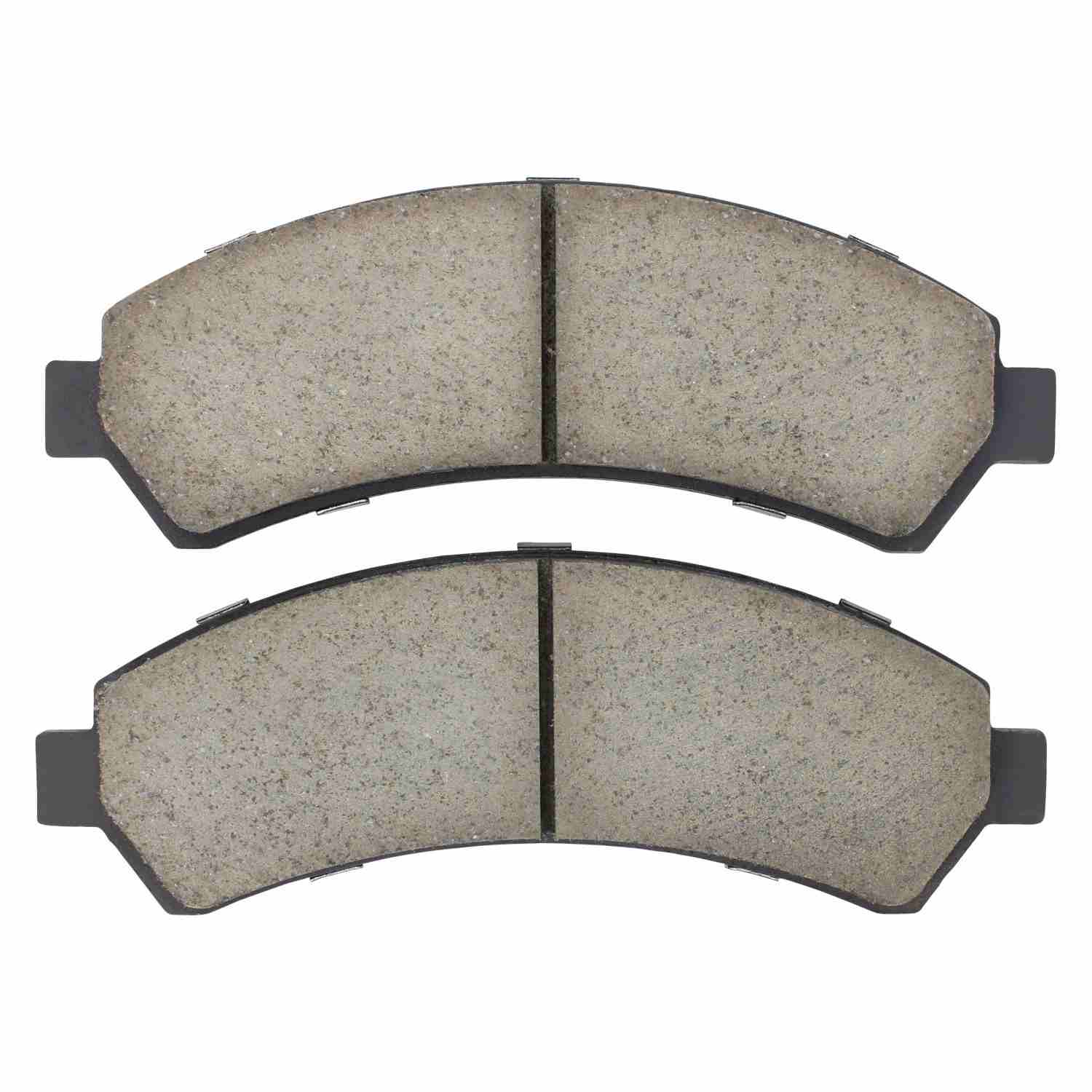 Front View of Front Disc Brake Pad Set MPA 1001-0726C