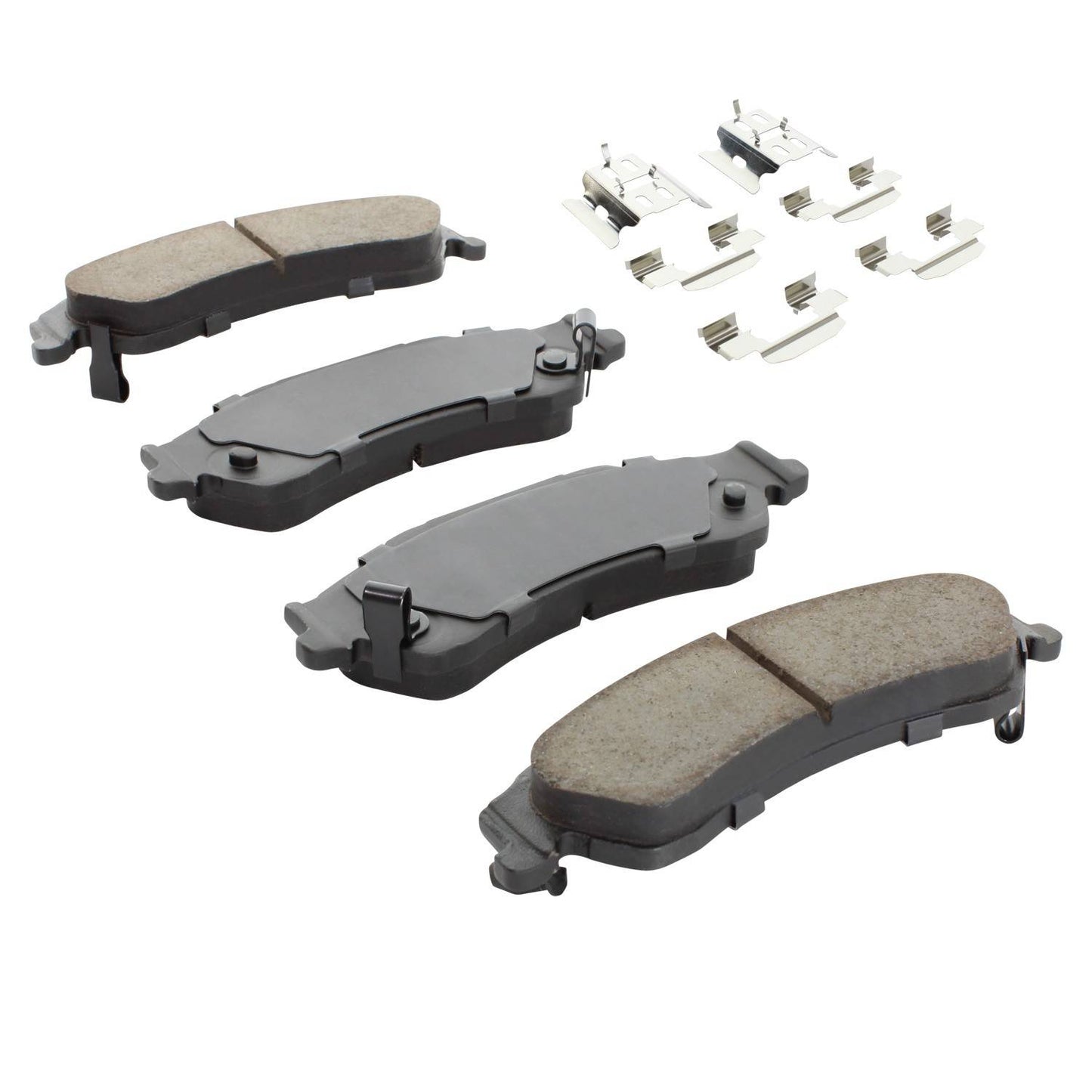 Angle View of Rear Disc Brake Pad Set MPA 1001-0729C