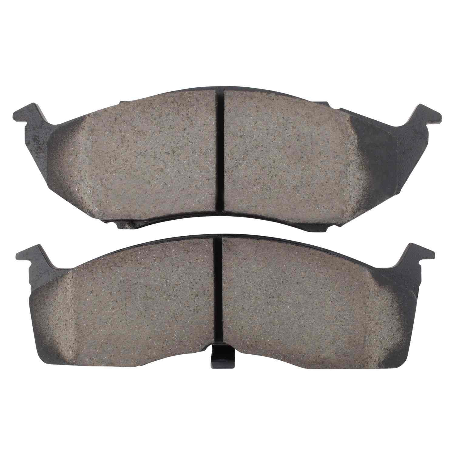 Front View of Front Disc Brake Pad Set MPA 1001-0730C