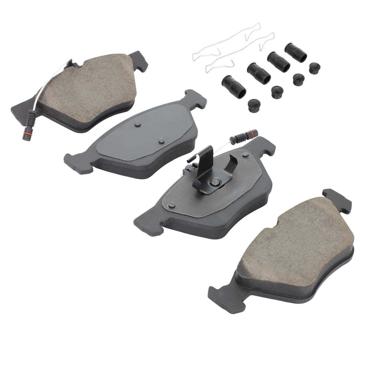 Angle View of Front Disc Brake Pad Set MPA 1001-0740C