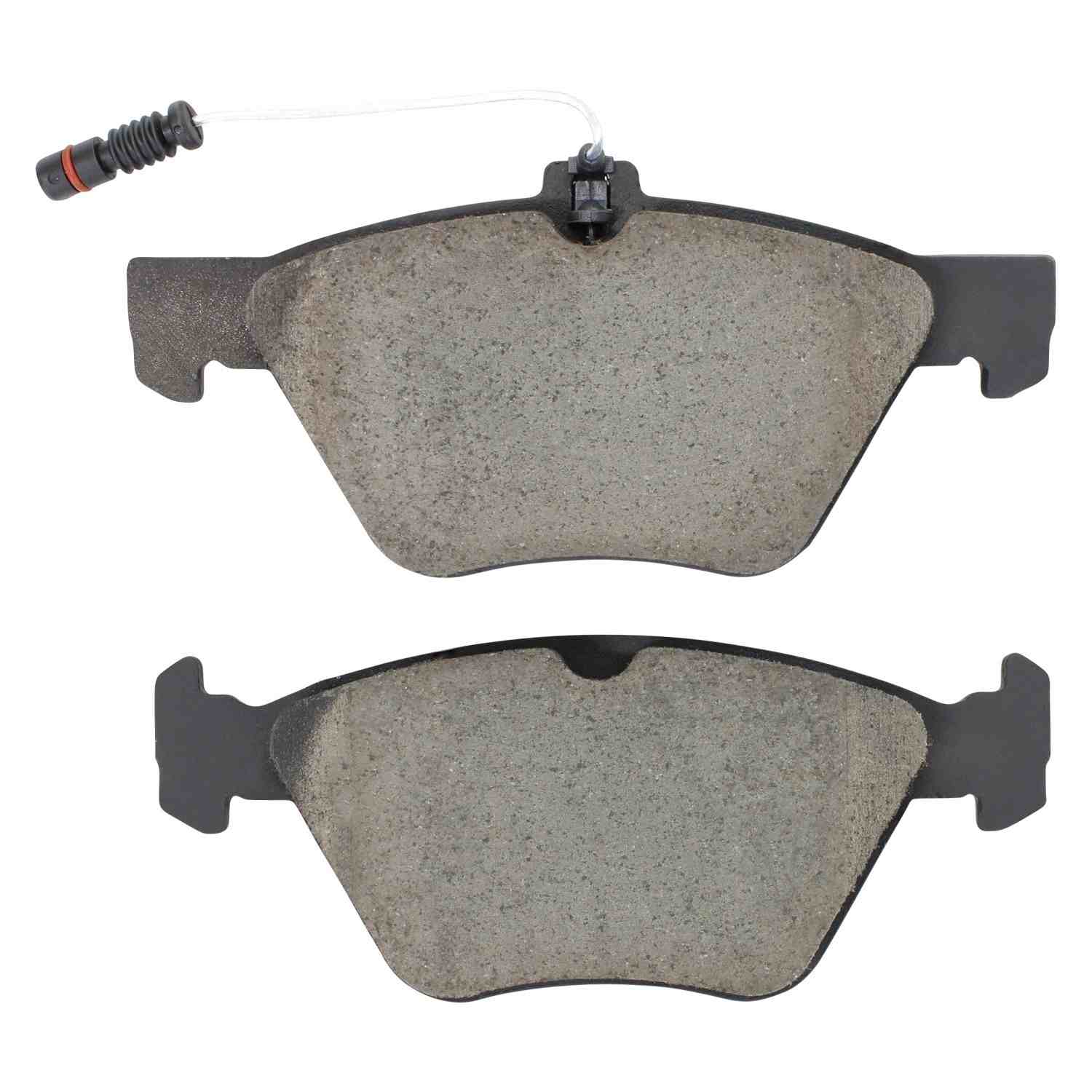 Front View of Front Disc Brake Pad Set MPA 1001-0740C