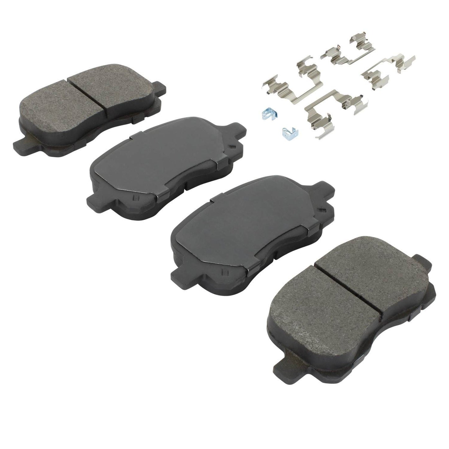 Angle View of Front Disc Brake Pad Set MPA 1001-0741C