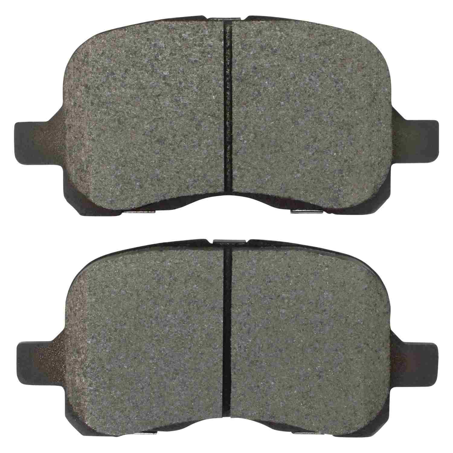 Front View of Front Disc Brake Pad Set MPA 1001-0741C