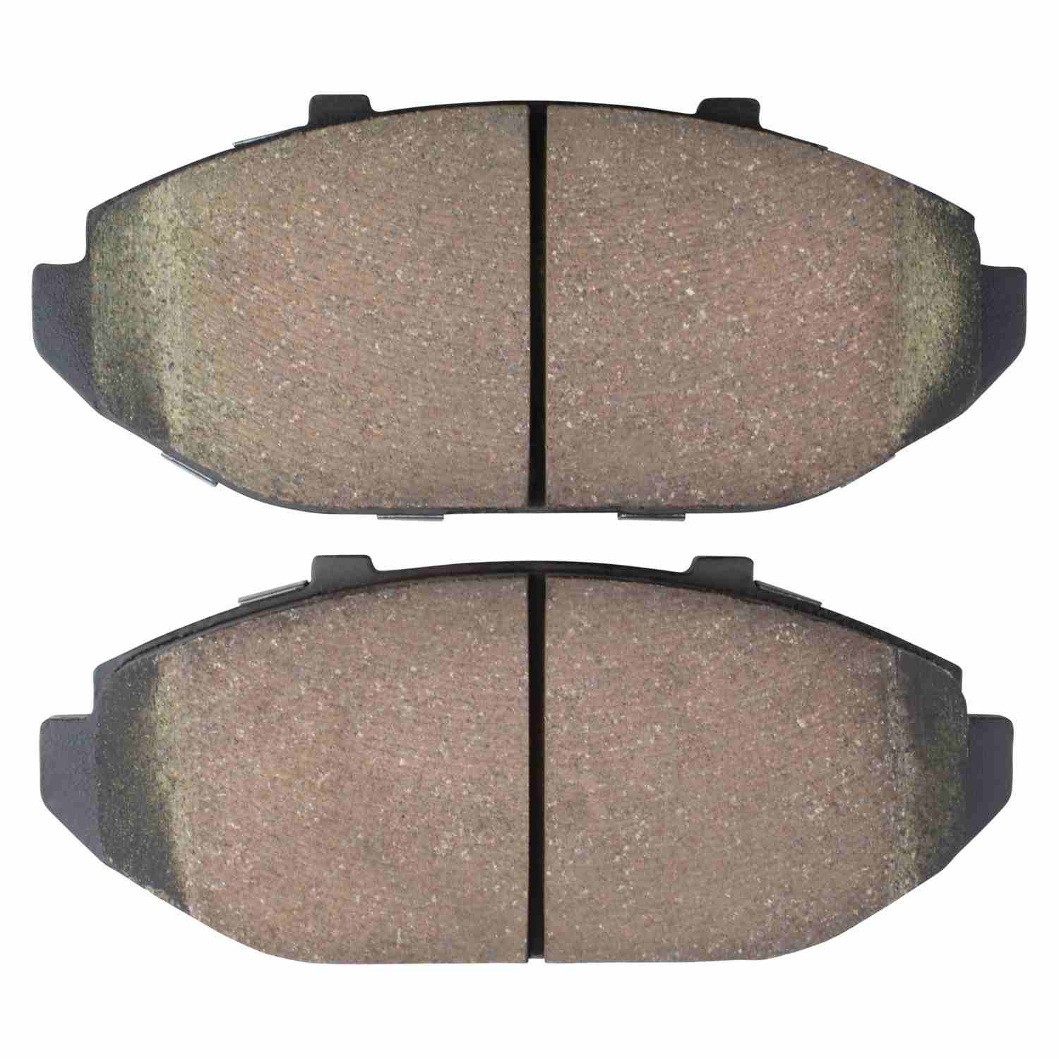 Front View of Front Disc Brake Pad Set MPA 1001-0748C