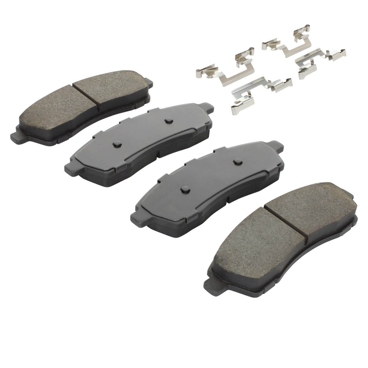 Angle View of Rear Disc Brake Pad Set MPA 1001-0757C