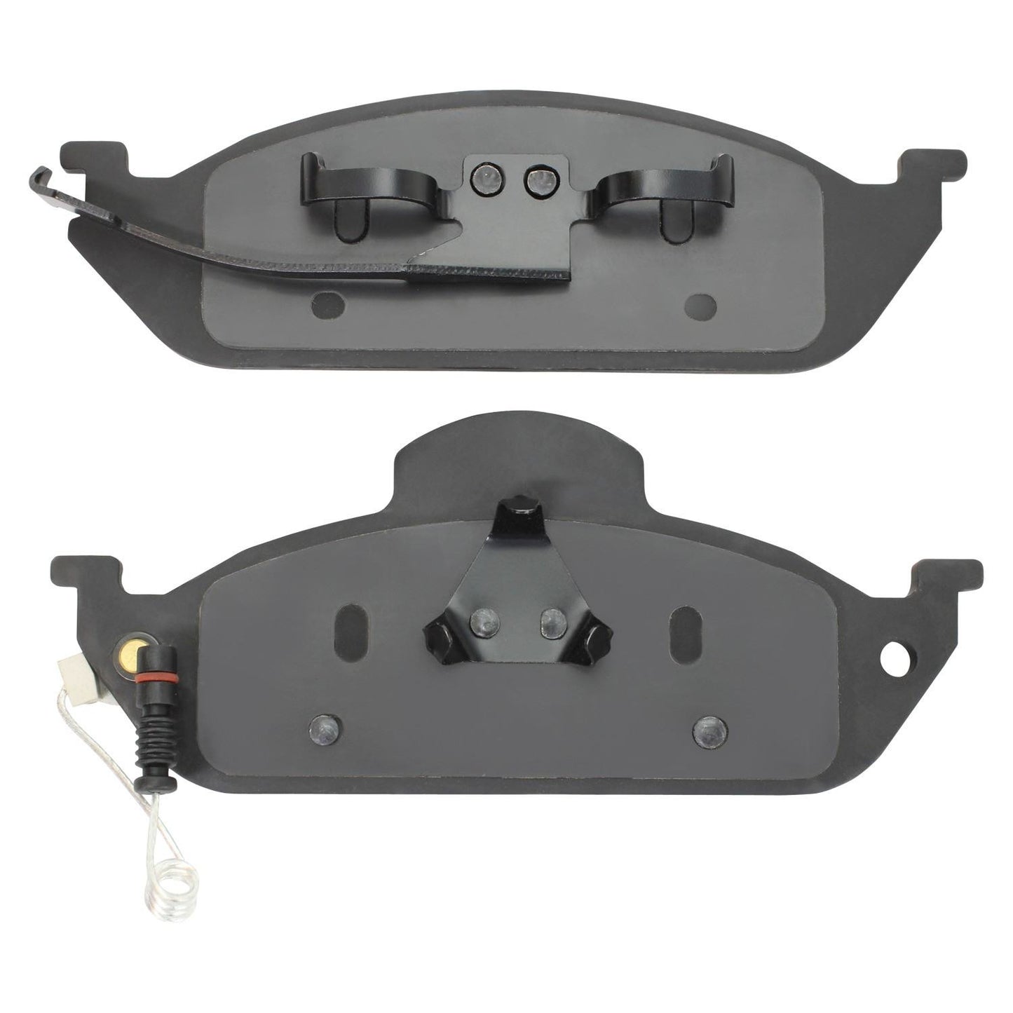 Back View of Front Disc Brake Pad Set MPA 1001-0760C