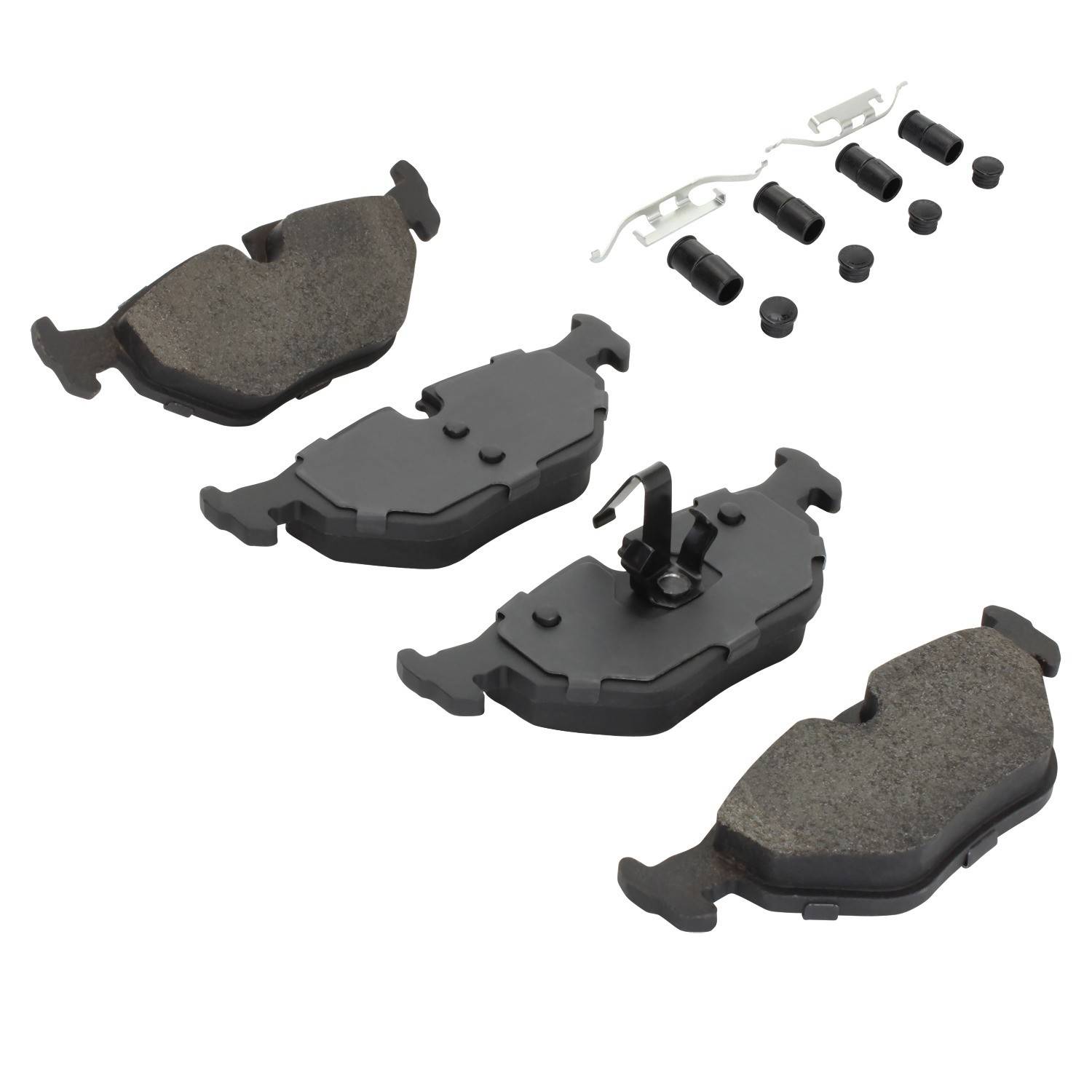 Angle View of Rear Disc Brake Pad Set MPA 1001-0763C