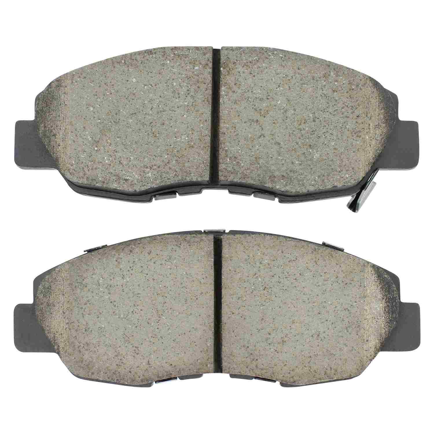 Front View of Front Disc Brake Pad Set MPA 1001-0764AC