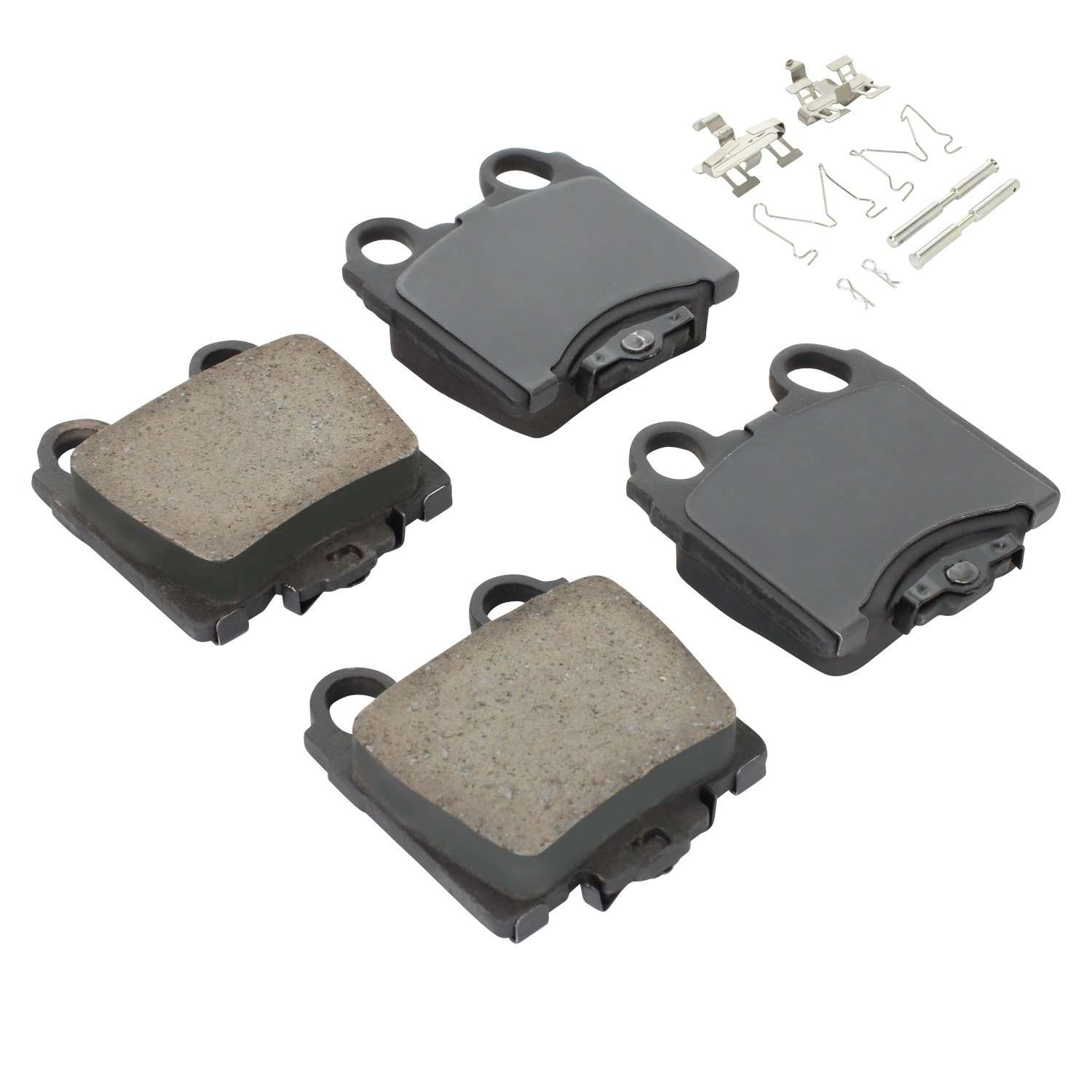 Angle View of Rear Disc Brake Pad Set MPA 1001-0771C