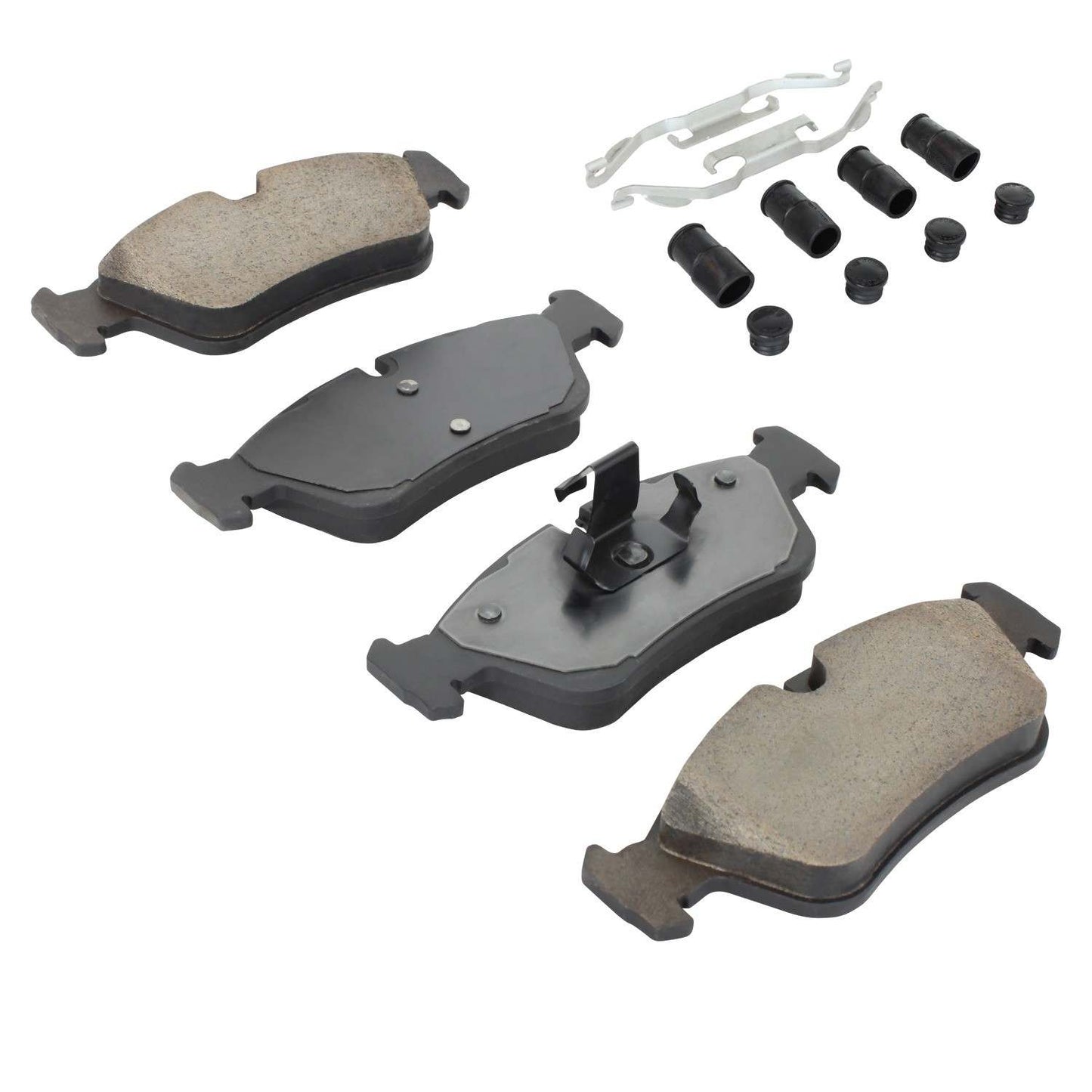 Angle View of Front Disc Brake Pad Set MPA 1001-0781C