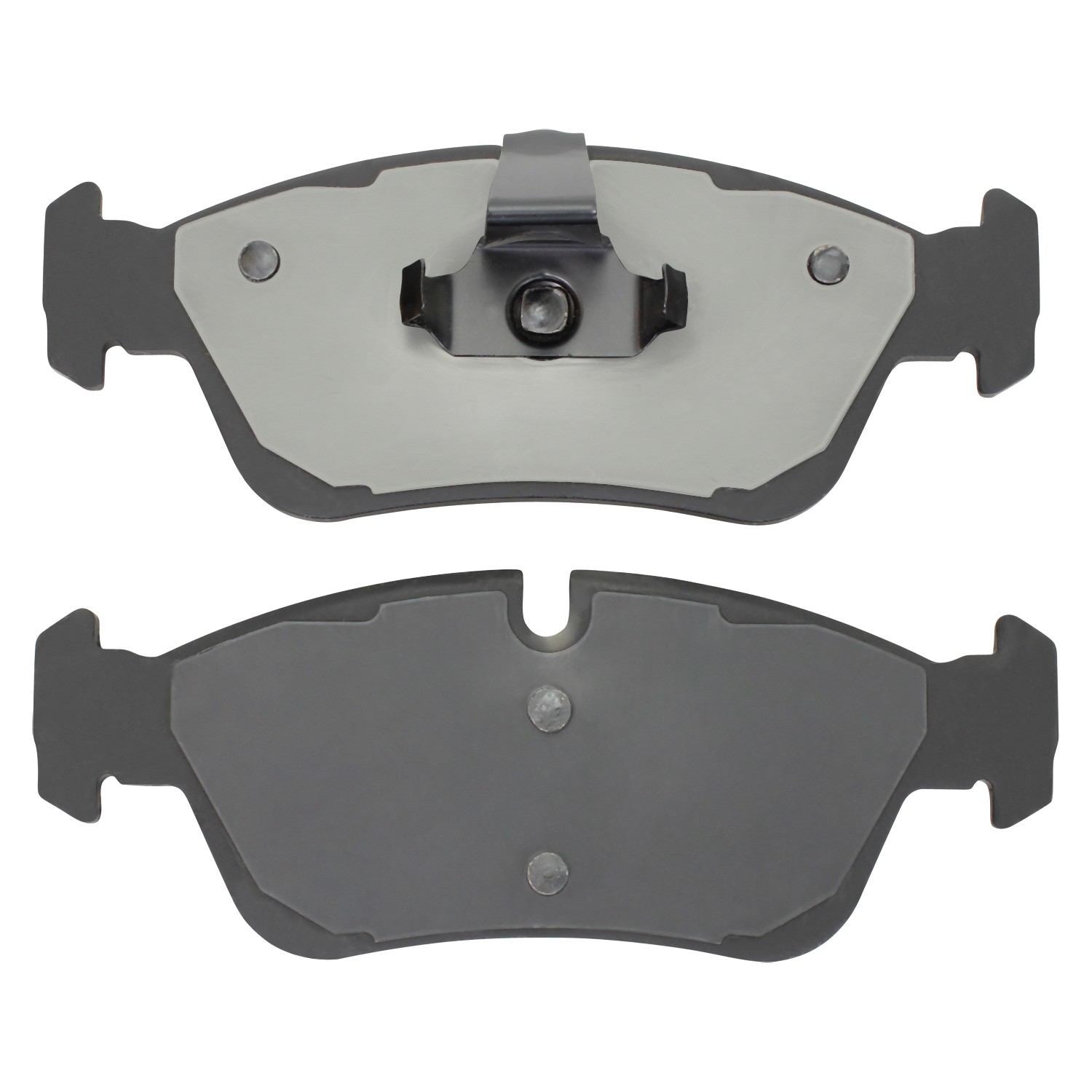 Back View of Front Disc Brake Pad Set MPA 1001-0781C