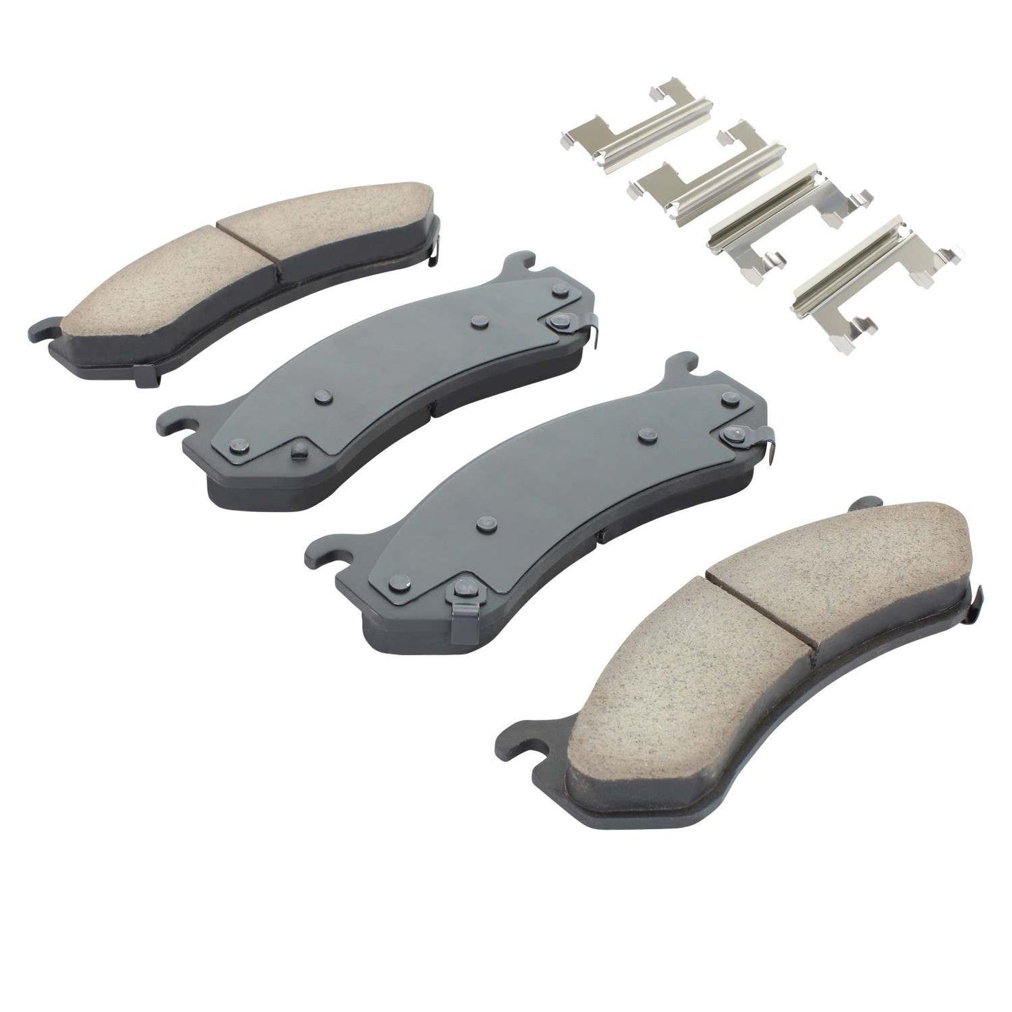 Angle View of Front Disc Brake Pad Set MPA 1001-0785C