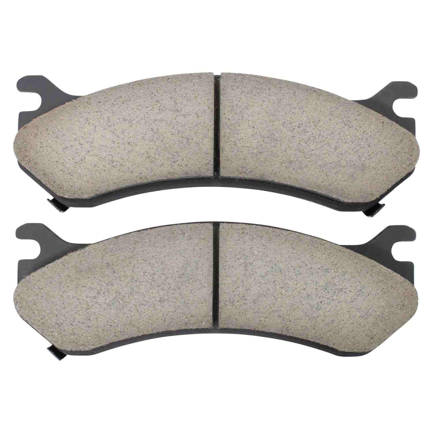 Front View of Front Disc Brake Pad Set MPA 1001-0785C