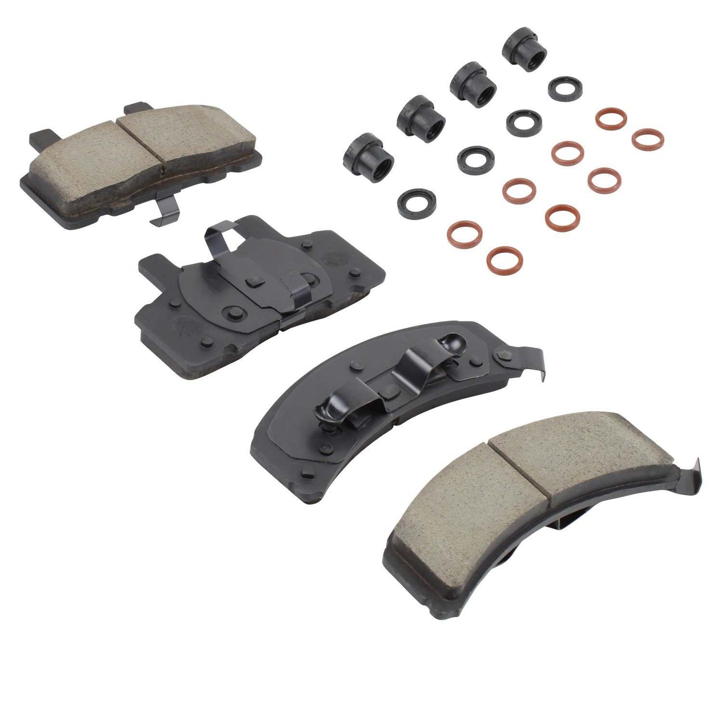 Angle View of Front Disc Brake Pad Set MPA 1001-0789C