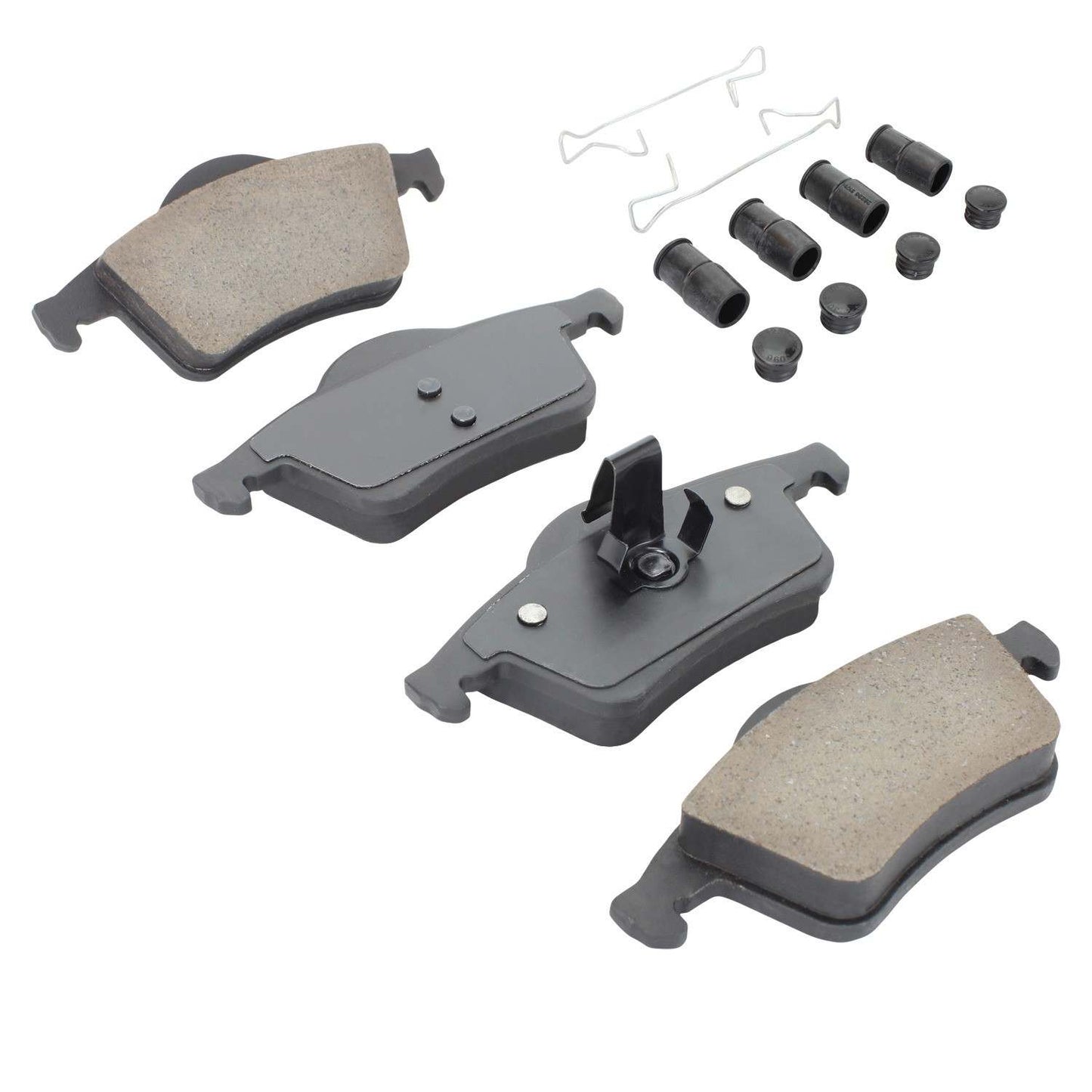 Angle View of Rear Disc Brake Pad Set MPA 1001-0795C