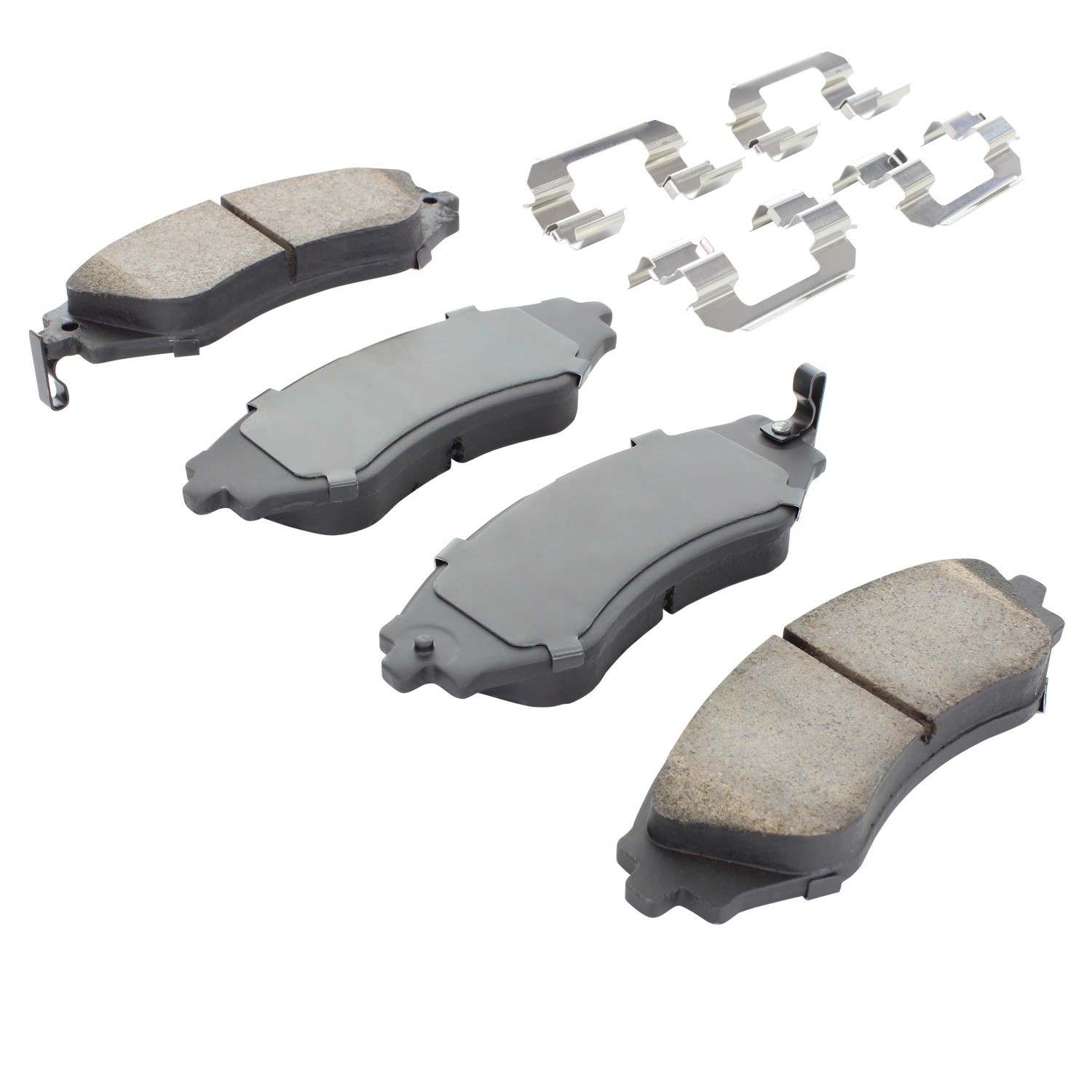 Angle View of Front Disc Brake Pad Set MPA 1001-0797C