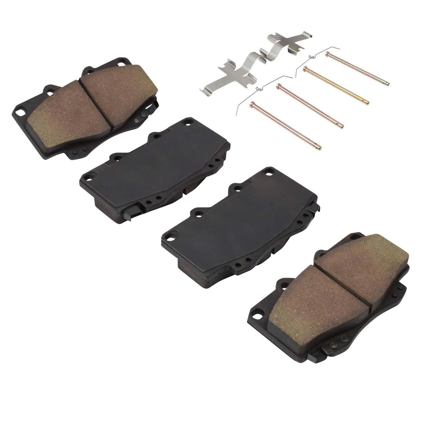 Angle View of Front Disc Brake Pad Set MPA 1001-0799C