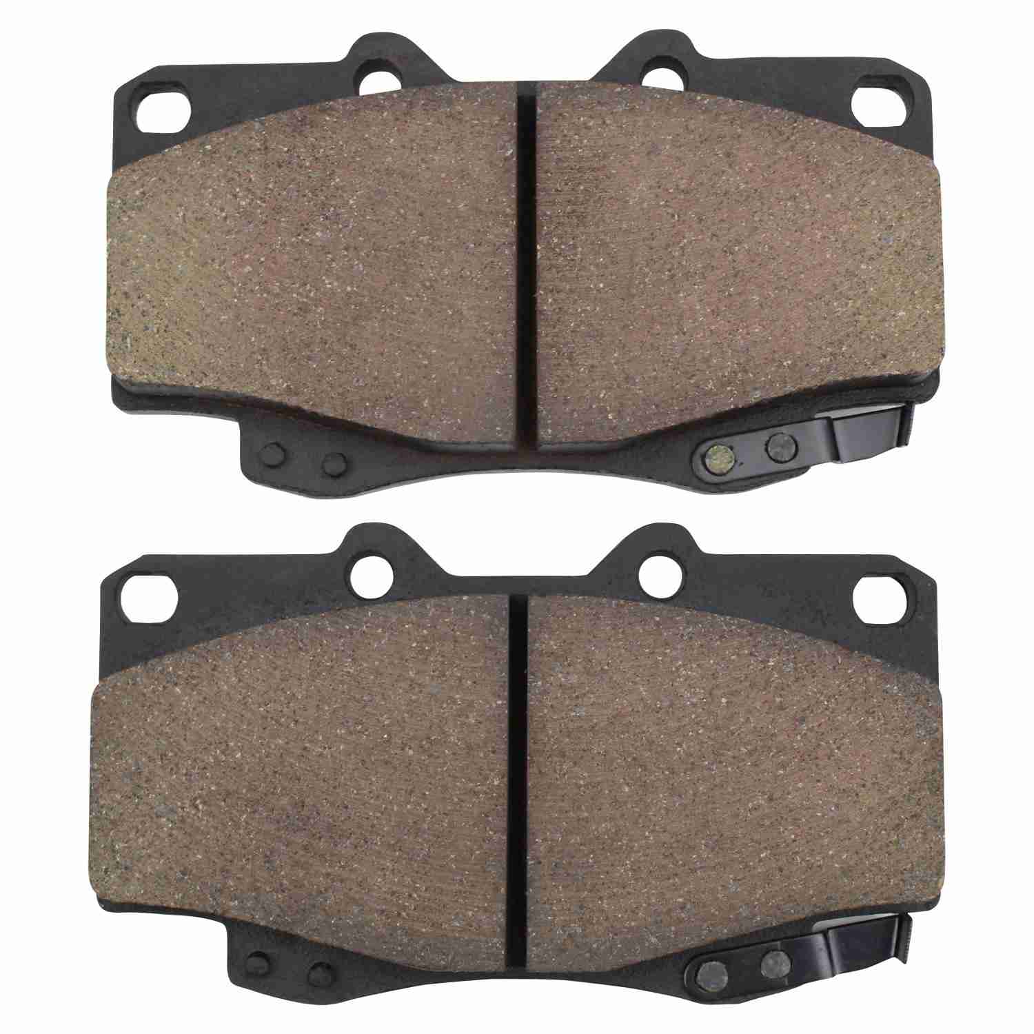 Front View of Front Disc Brake Pad Set MPA 1001-0799C