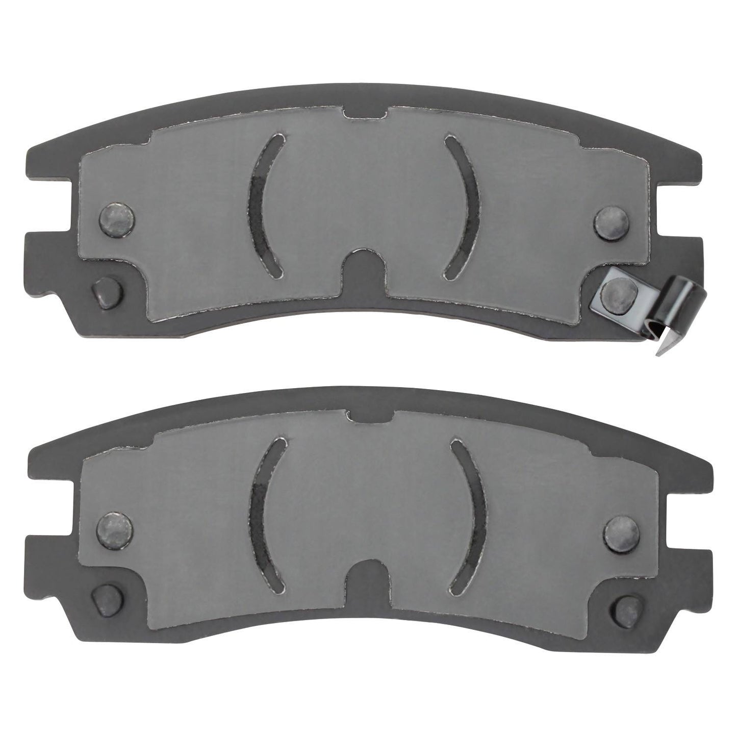 Back View of Rear Disc Brake Pad Set MPA 1001-0814C