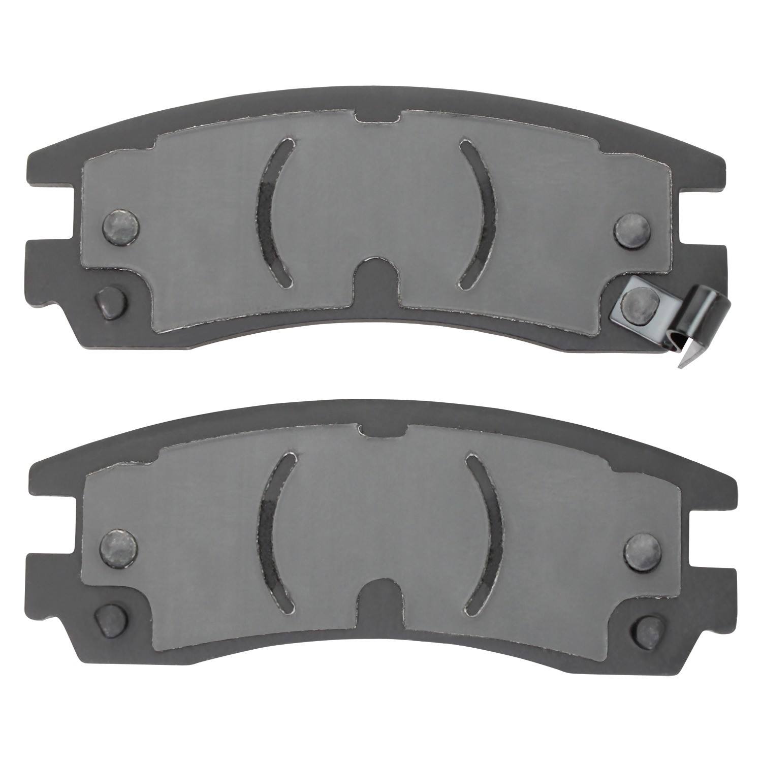 Back View of Rear Disc Brake Pad Set MPA 1001-0814C