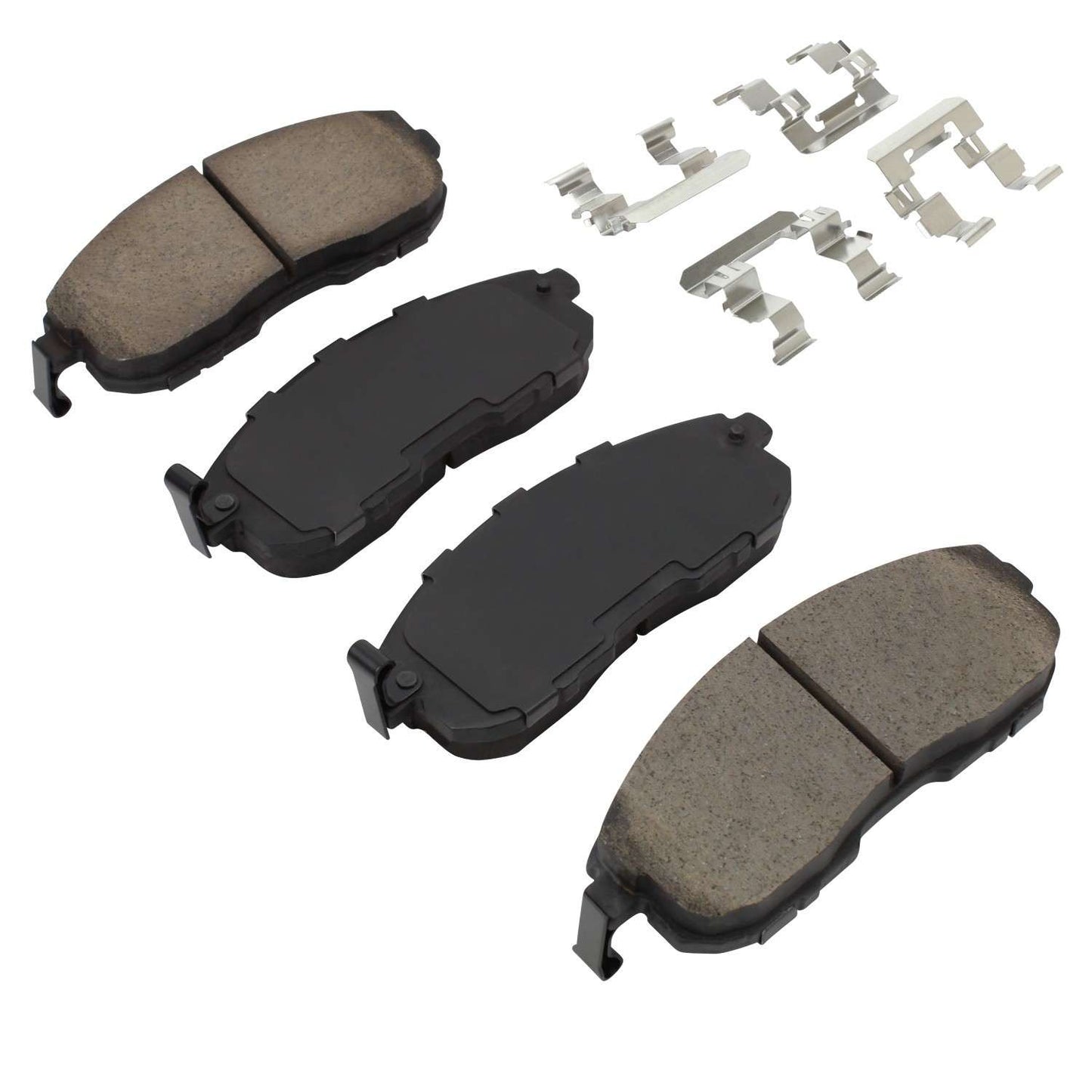 Angle View of Front Disc Brake Pad Set MPA 1001-0815CC