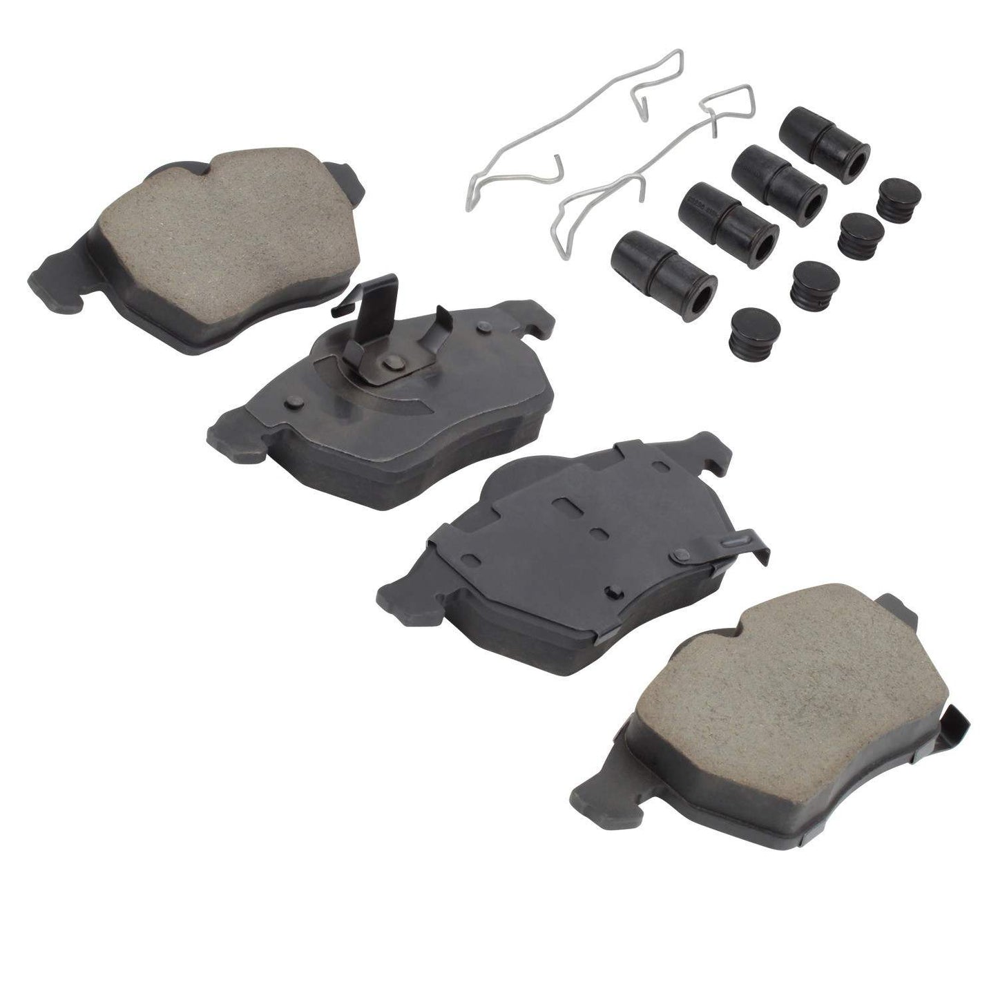 Angle View of Front Disc Brake Pad Set MPA 1001-0819C