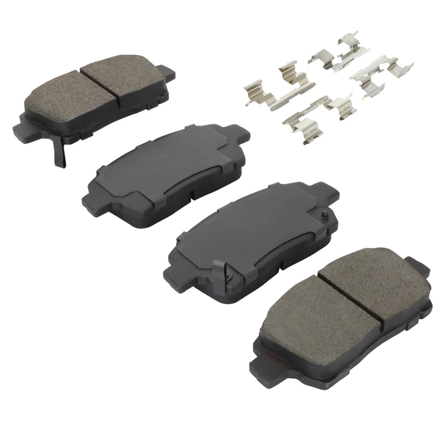 Angle View of Front Disc Brake Pad Set MPA 1001-0822C