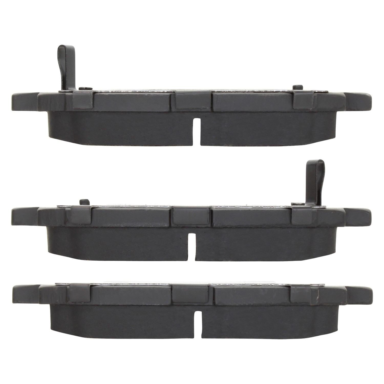 Top View of Front Disc Brake Pad Set MPA 1001-0822C