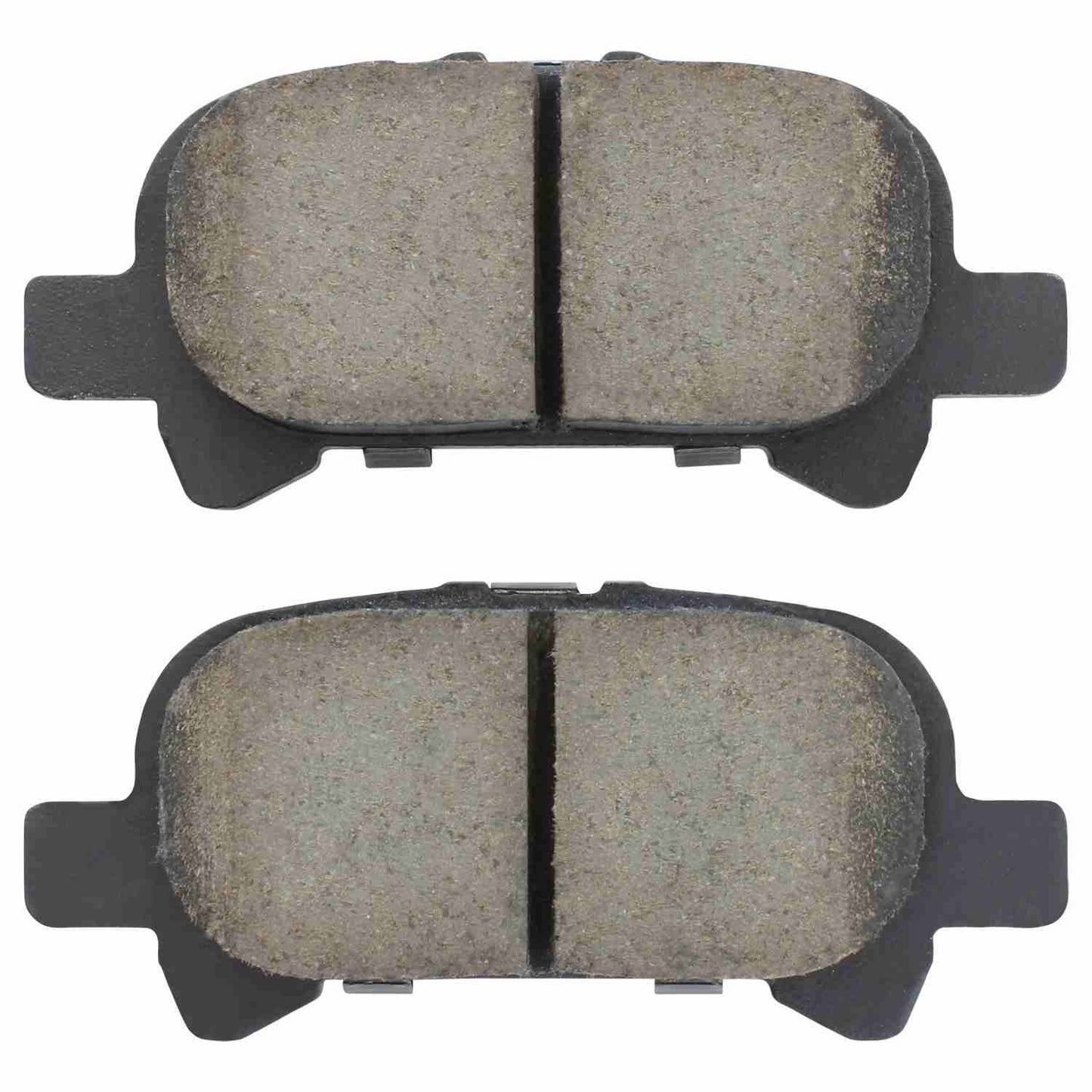 Front View of Rear Disc Brake Pad Set MPA 1001-0828AC