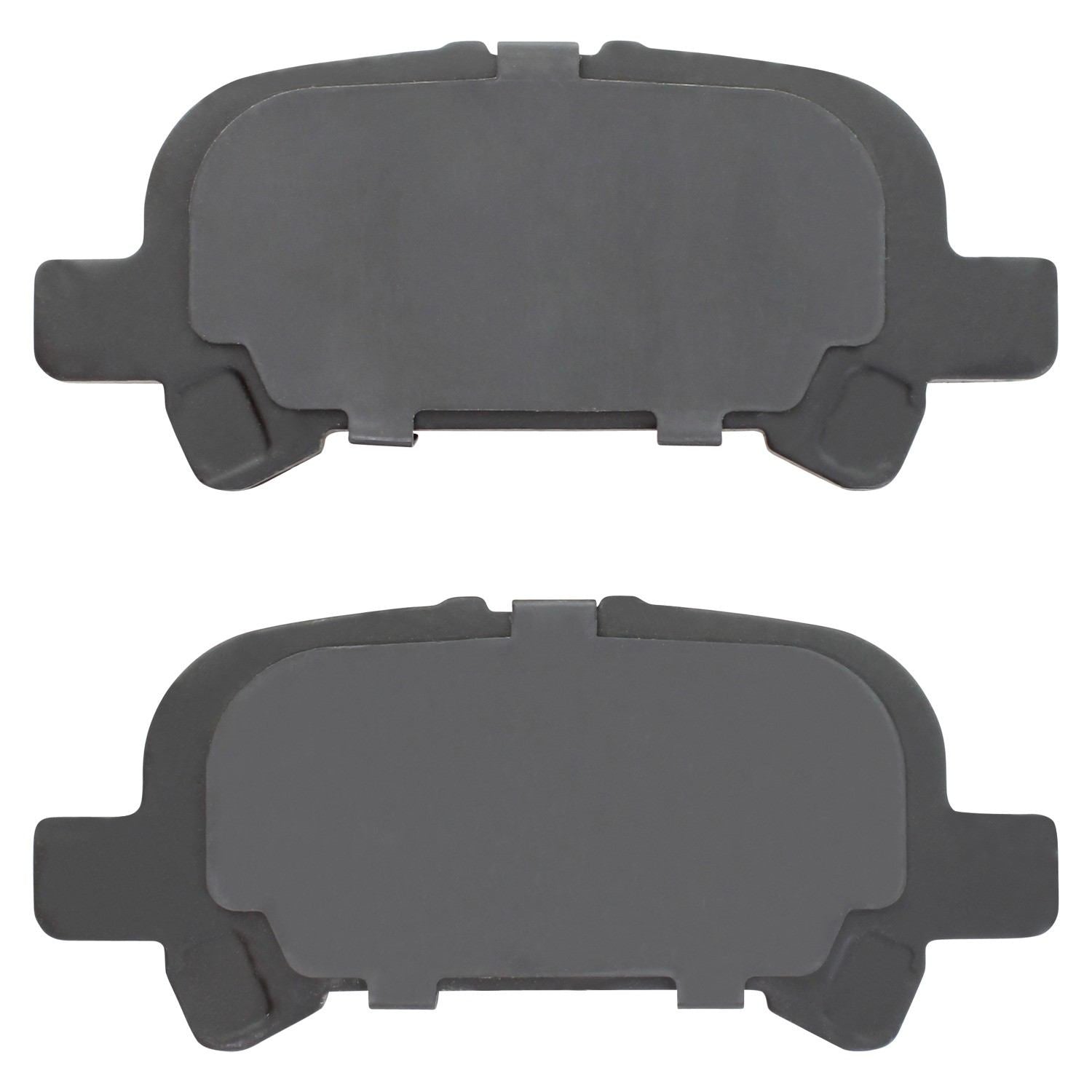 Back View of Rear Disc Brake Pad Set MPA 1001-0828C