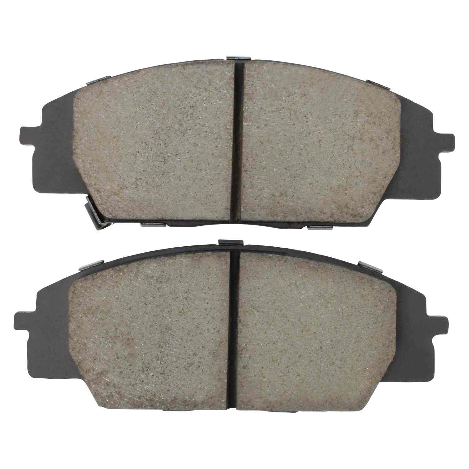 Front View of Front Disc Brake Pad Set MPA 1001-0829C