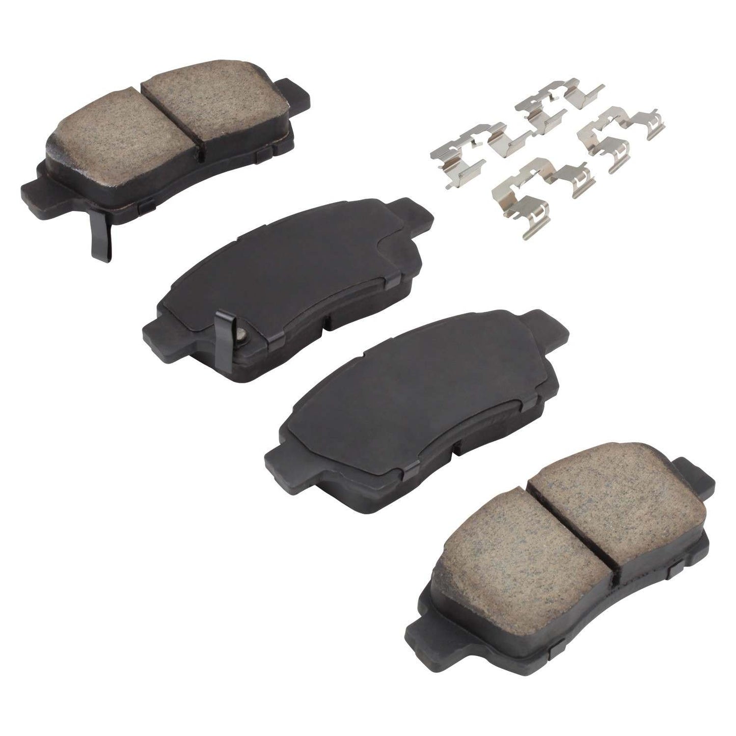 Angle View of Front Disc Brake Pad Set MPA 1001-0831C