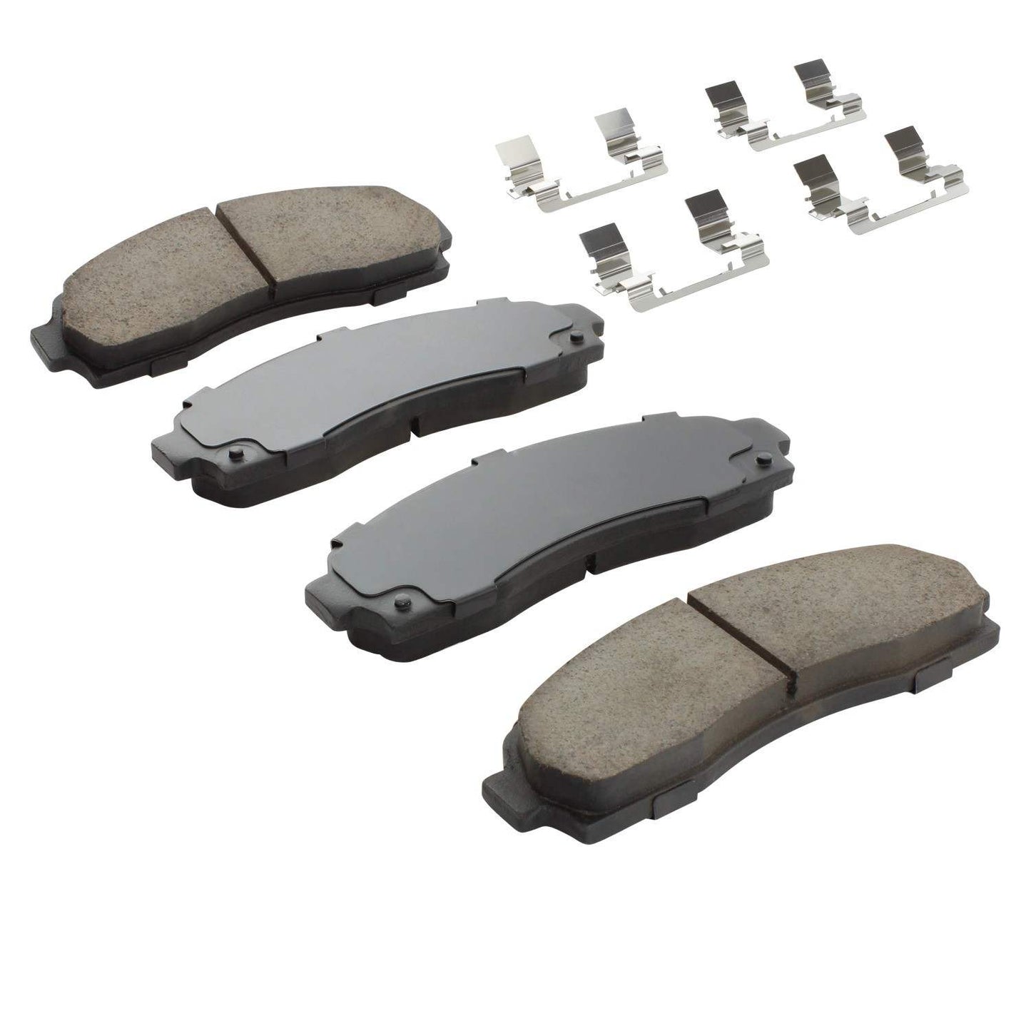 Angle View of Front Disc Brake Pad Set MPA 1001-0833C