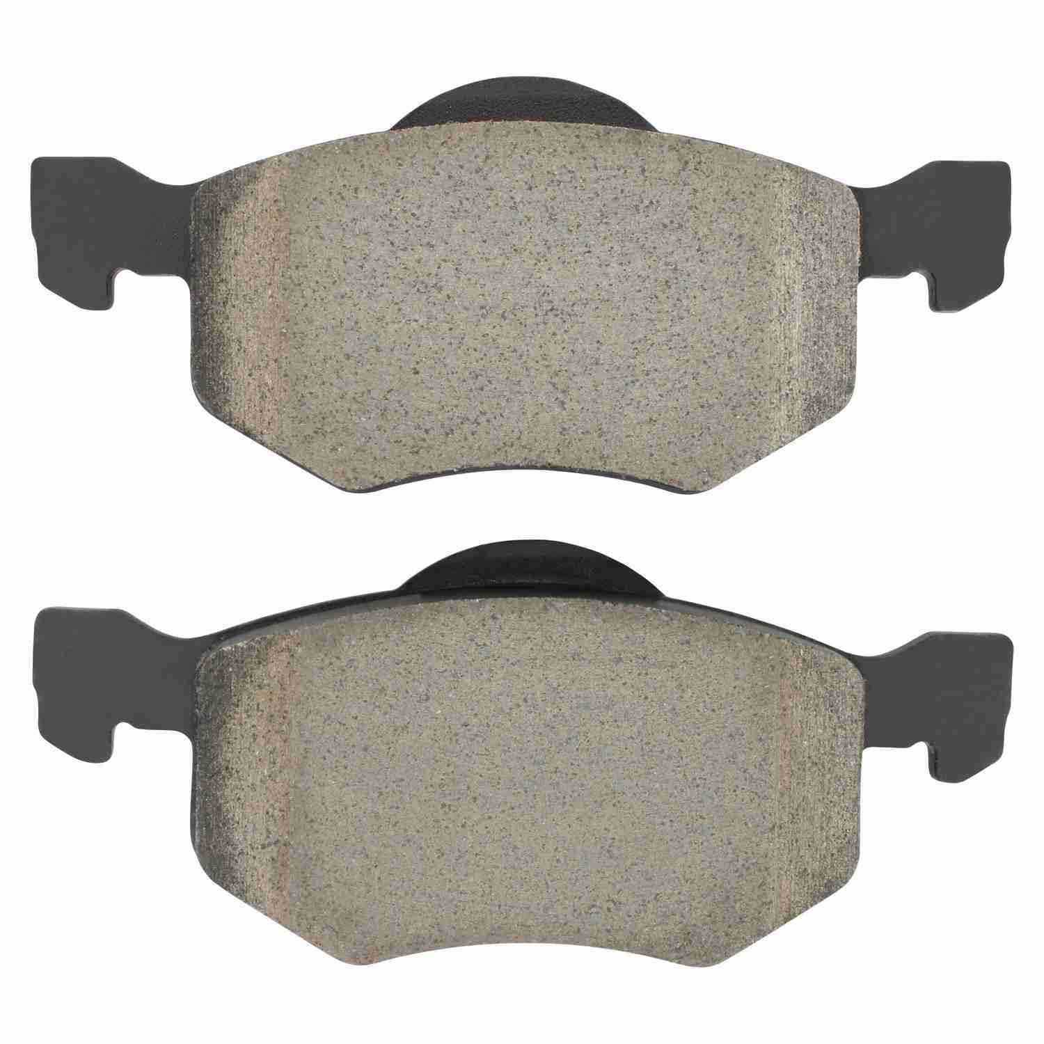 Front View of Front Disc Brake Pad Set MPA 1001-0843C